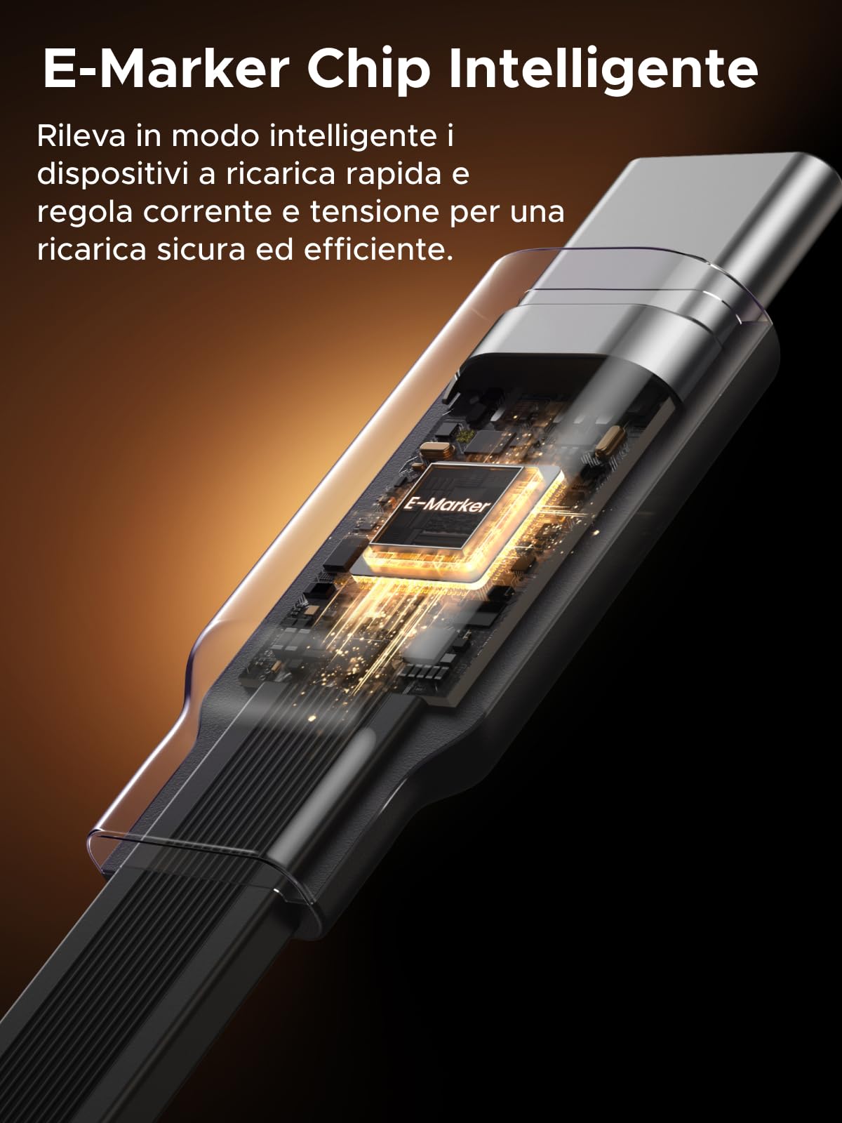 ugreen-nexode-cavo-usb-c-retrattile-100w-pd-grigio image 7