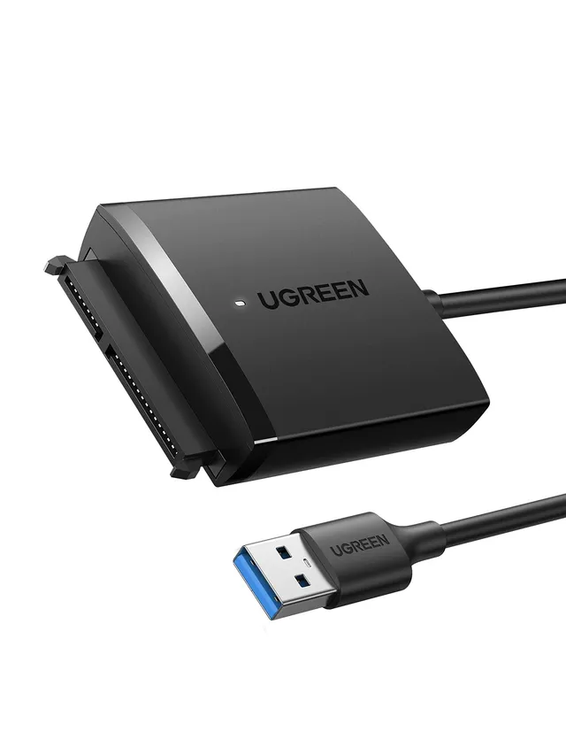 ugreen-adattatore-sata-usb-3-0-per-ssd-hdd-2-5-3-5-fino-a-12tb image 1
