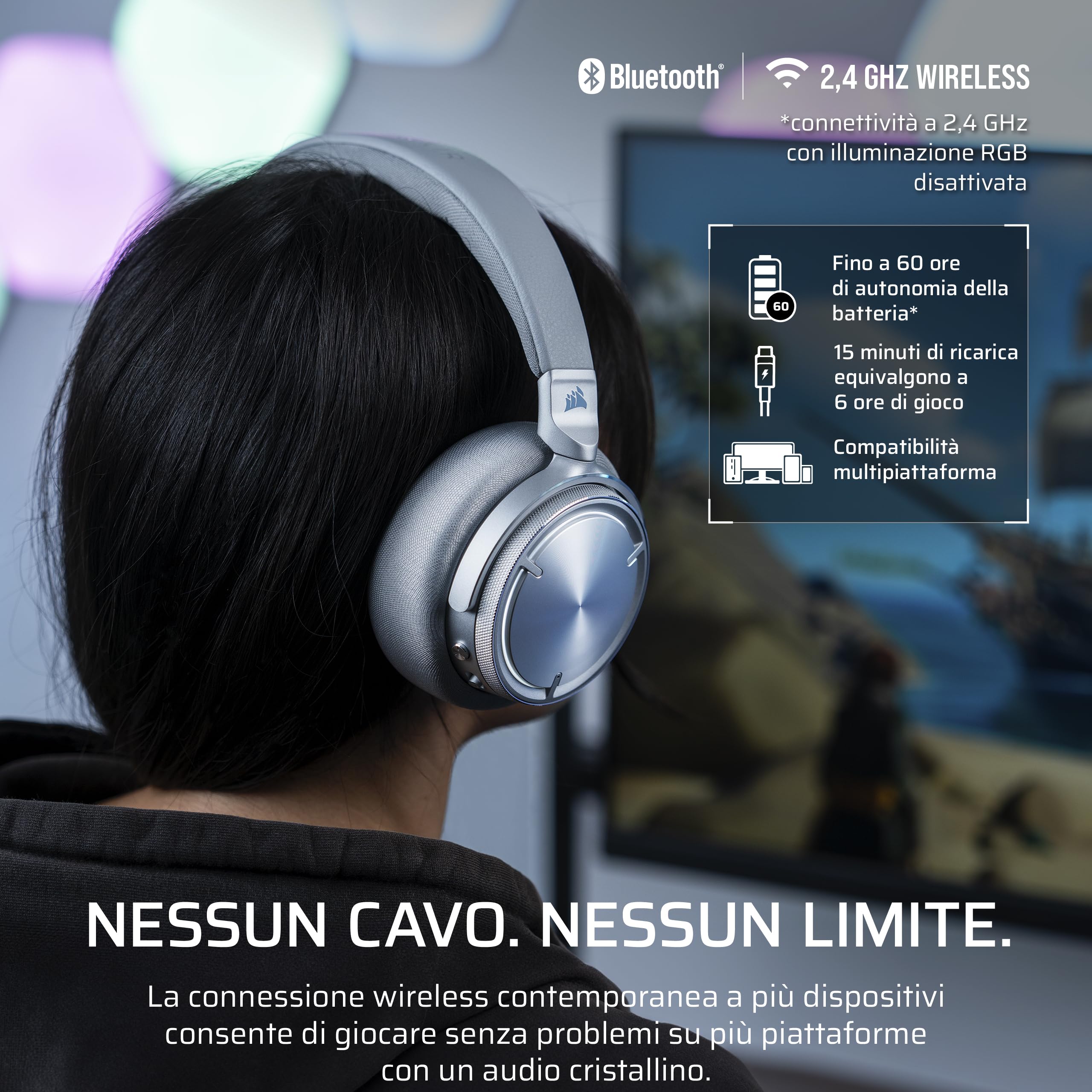 corsair-virtuoso-max-wireless-cuffie-da-gioco-argento-dolby-atmos-anc-driver-in- image 6