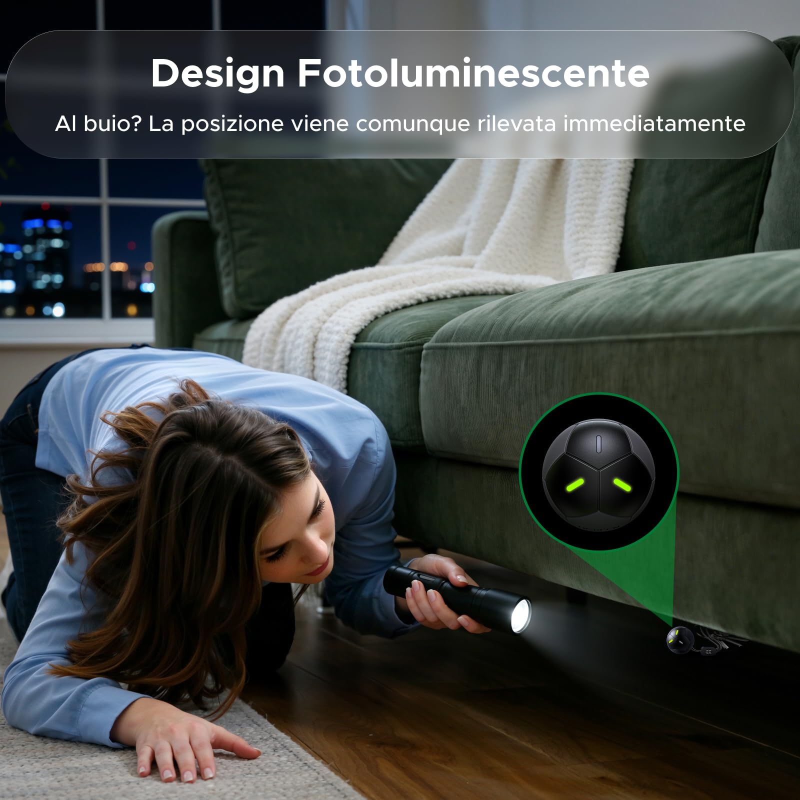 ugreen-finetrack-2-smart-finder-calcio-ios-ip68-nero image 5