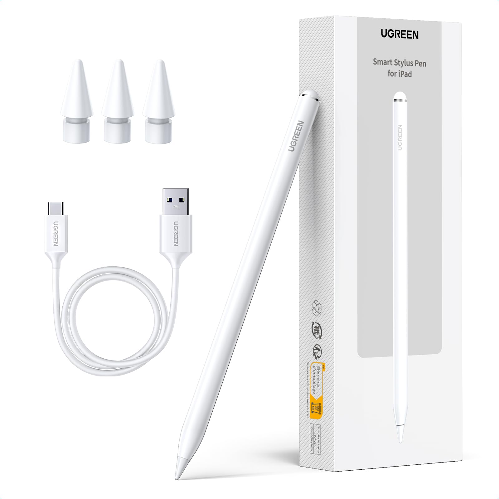 ugreen-penna-stylus-magnetica-per-ipad-con-ricarica-rapida-12h image 1
