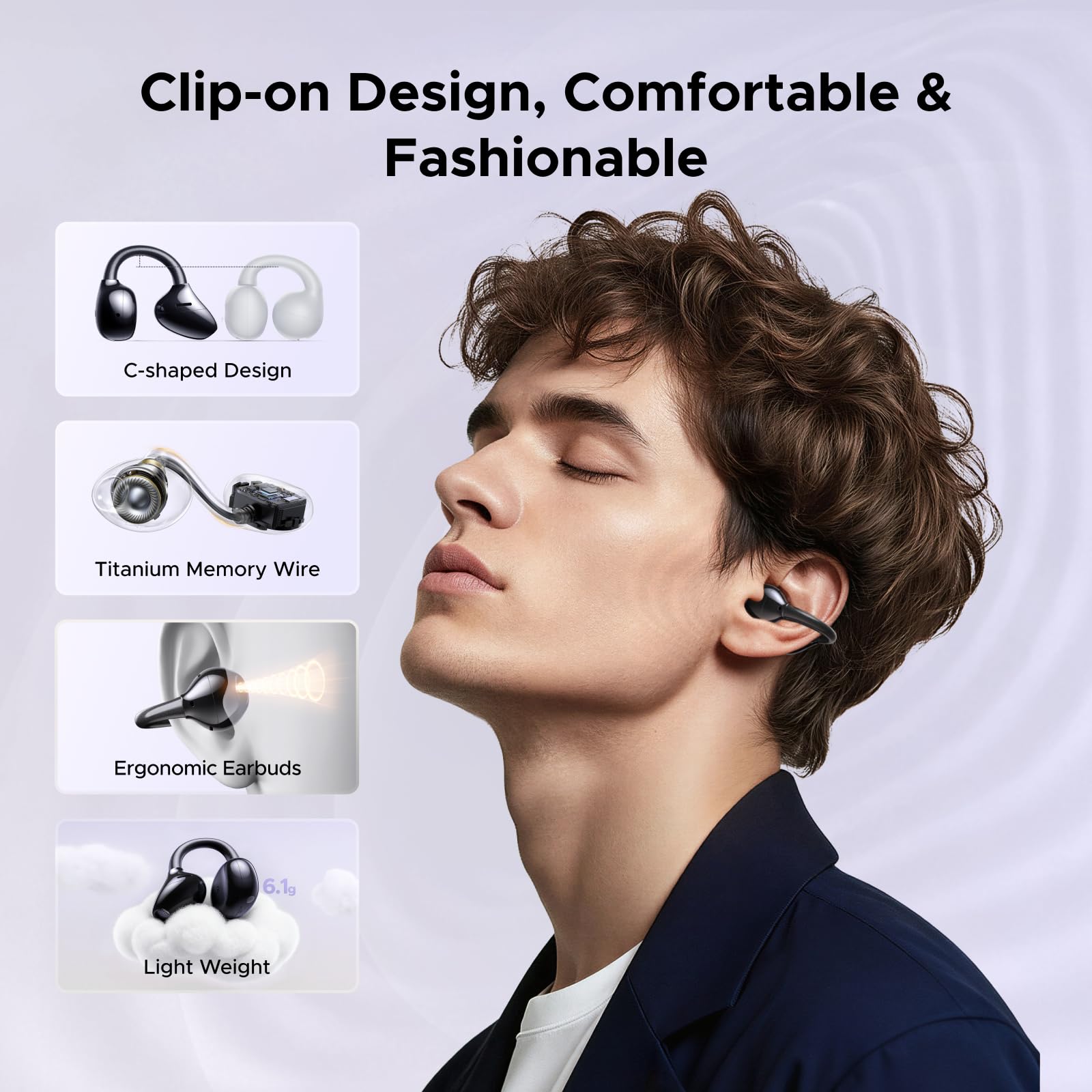 ugreen-clipbuds-pro-auricolari-bluetooth-sport-open-ear-anc-ibrida-adattiva-bt-6 image 4