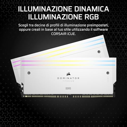 corsair-dominator-titanium-ddr5-rgb-light-enhancement-kit-2-moduli-bianco image 8