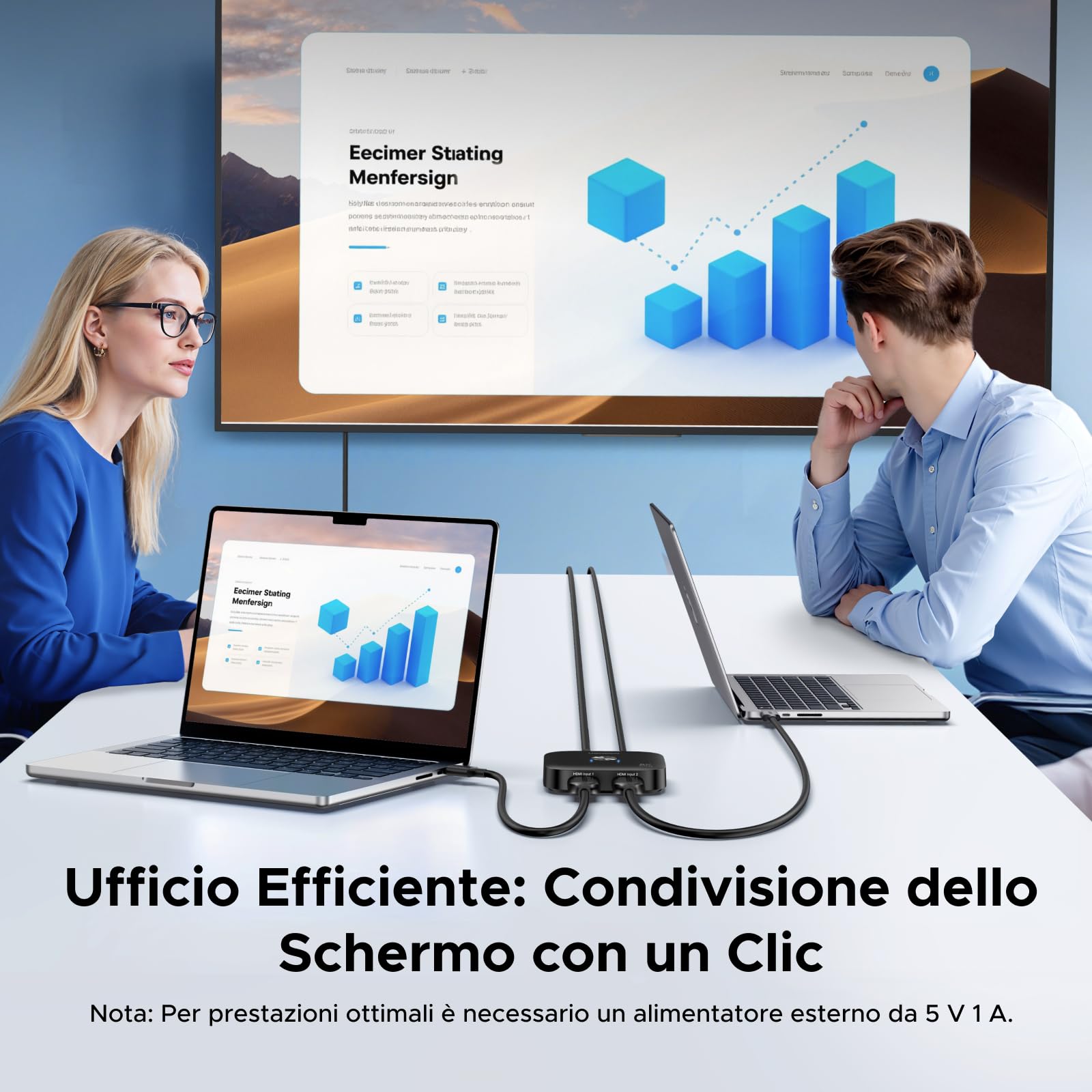 ugreen-switch-hdmi-2-1-8k-60hz-commutatore-2-ingressi-1-uscita image 8