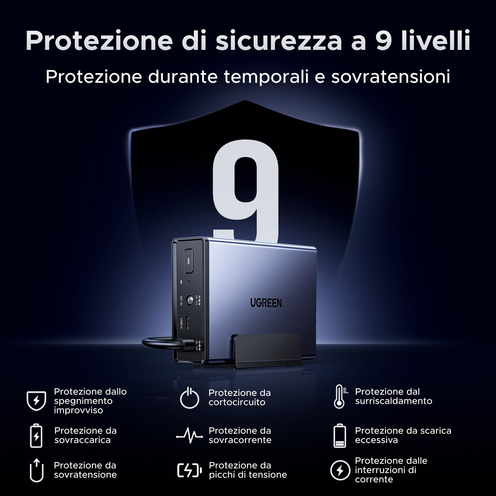 ugreen-nasync-us2000-ups-72w-per-nas-ugreen-con-protezione-sovratensione-e-contr image 8