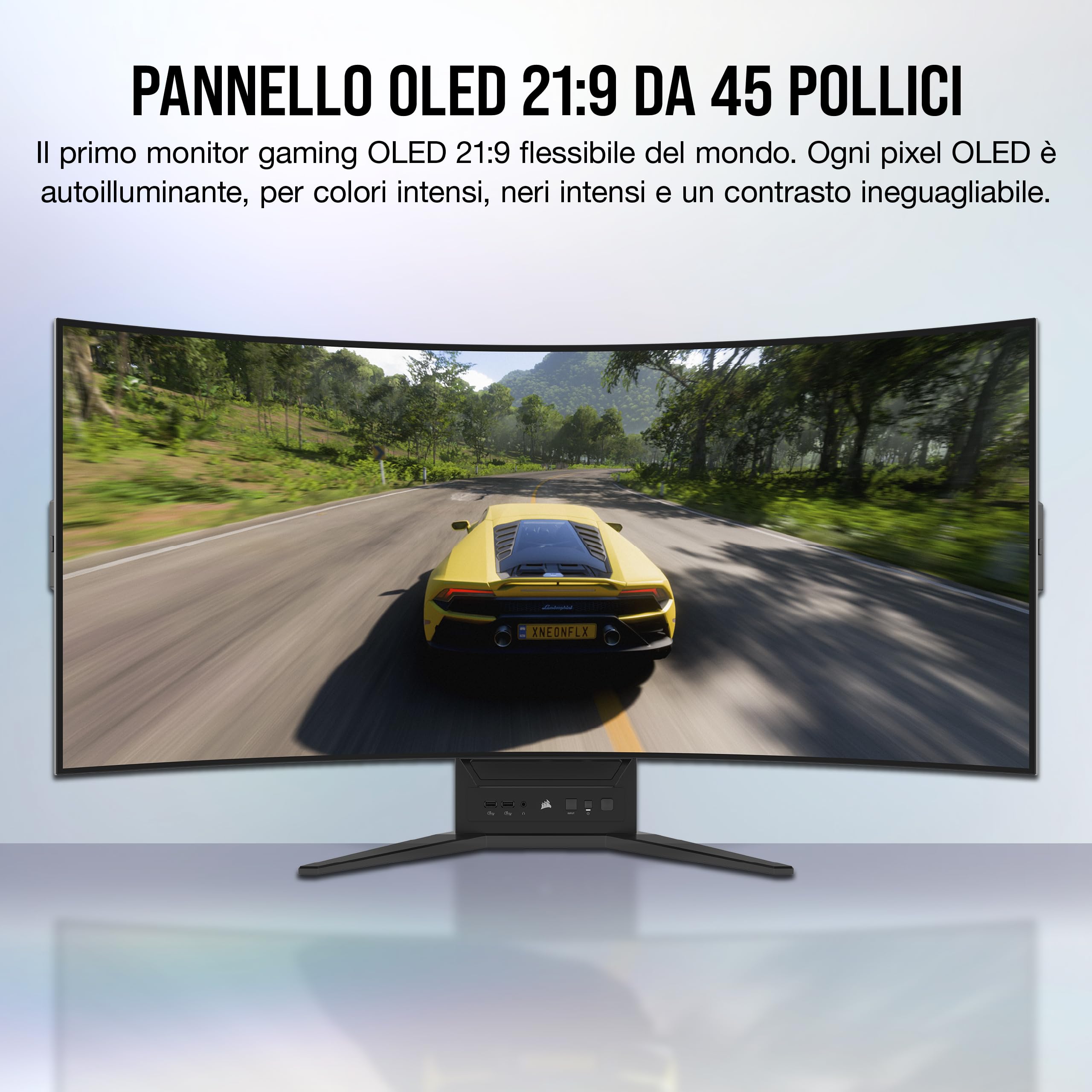 corsair-xeneon-flex-45wqhd240-monitor-gaming-oled-45-240hz-nero image 3