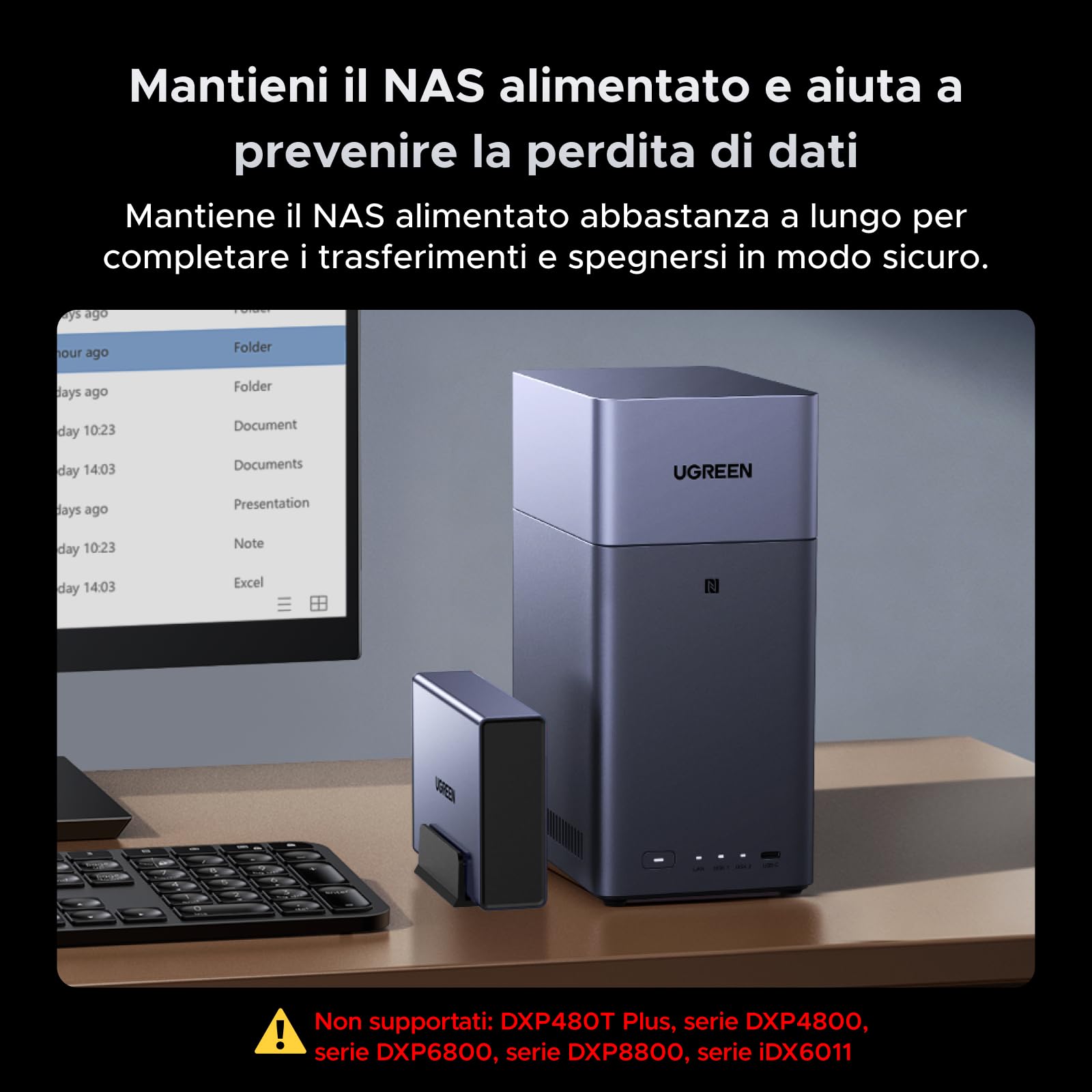 ugreen-nasync-us2000-ups-72w-per-nas-ugreen-con-protezione-sovratensione-e-contr image 4