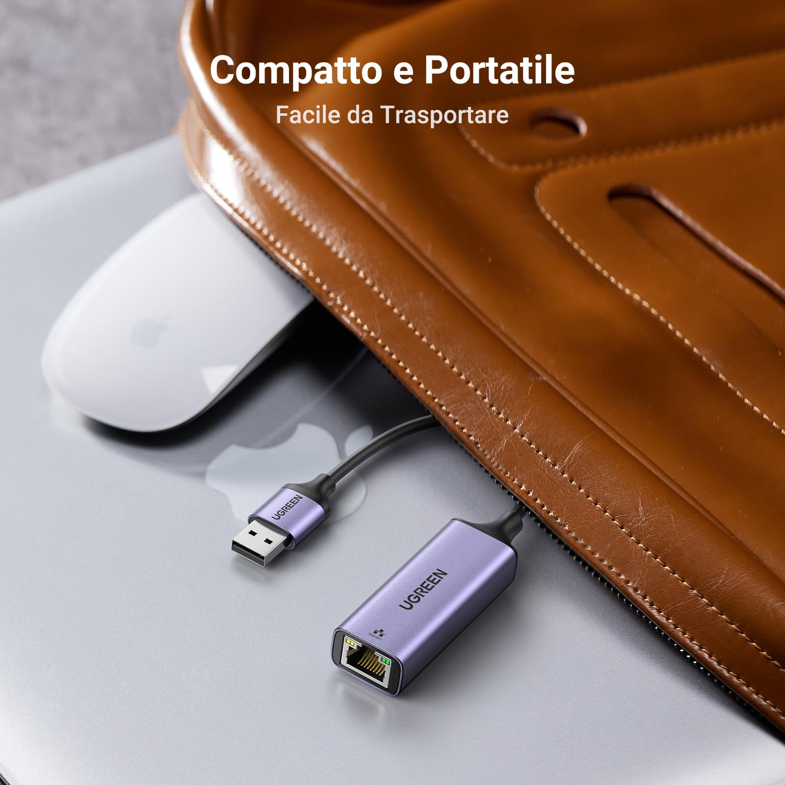ugreen-adattatore-ethernet-usb-3-0-gigabit-1000mbps-in-alluminio-grigio image 6