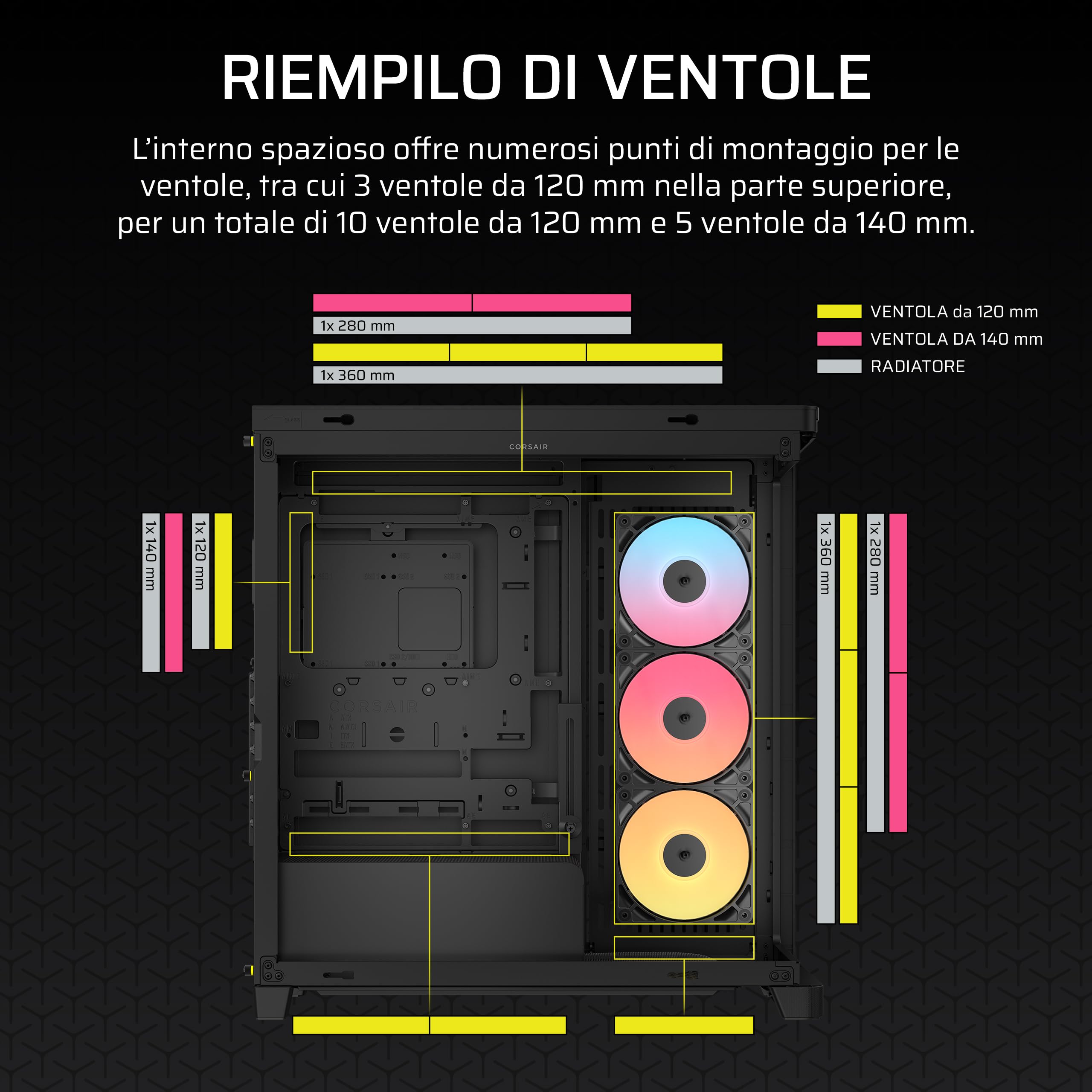 corsair-frame-4500x-rs-r-argb-case-mid-tower-vetro-panoramico-nero image 7