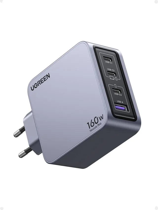 ugreen-nexode-pro-160w-caricatore-usb-c-gan-4-porte-pd-3-1-pps-45w image 1