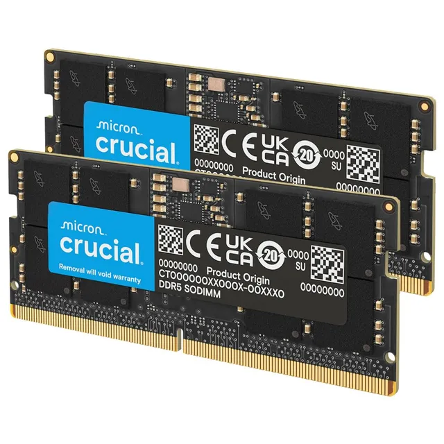 crucial-ram-ddr5-16gb-kit-2x8gb-4800mhz-sodimm-laptop-cl40 image 1