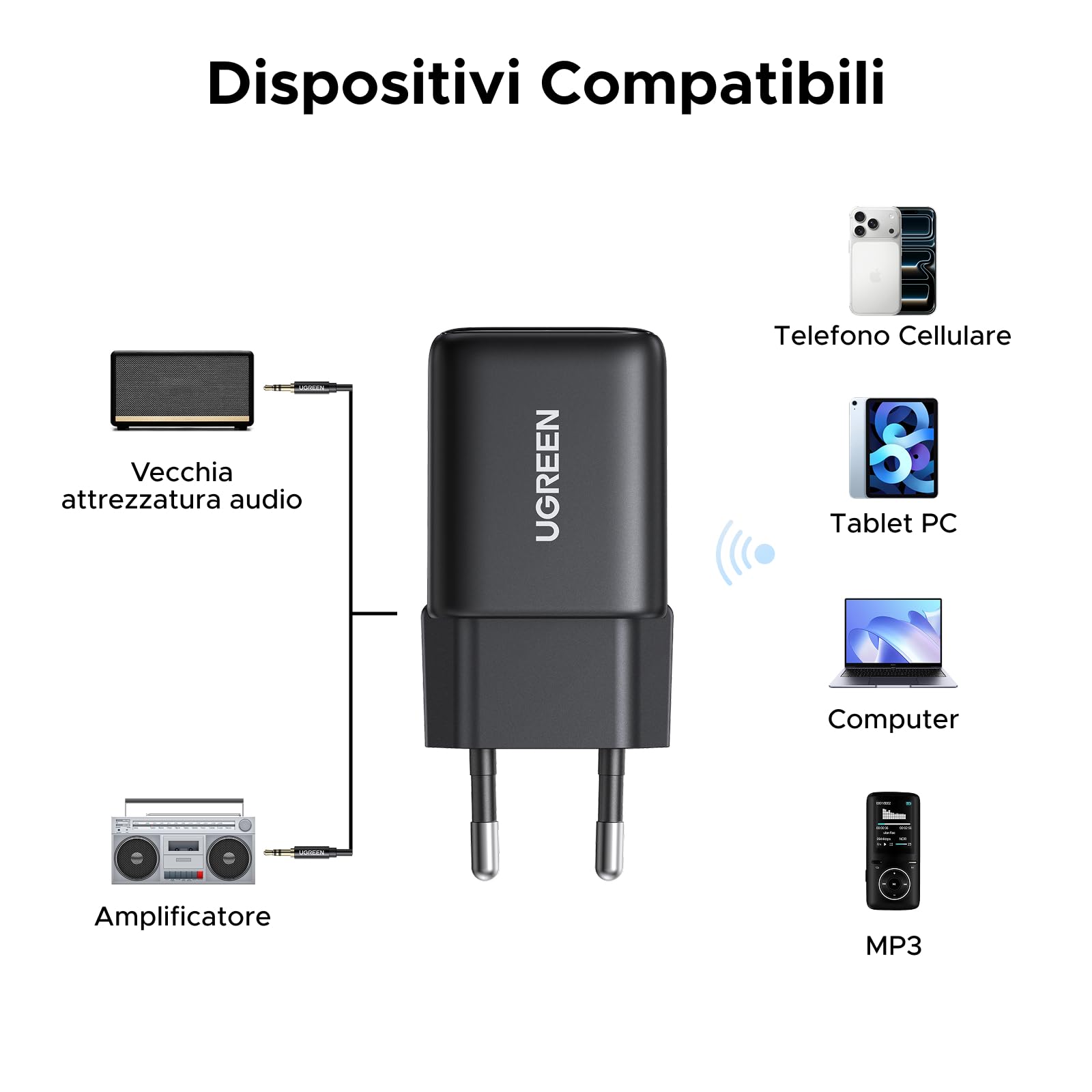 ugreen-ricevitore-bluetooth-6-0-ldac-hi-res-con-jack-3-5mm image 6