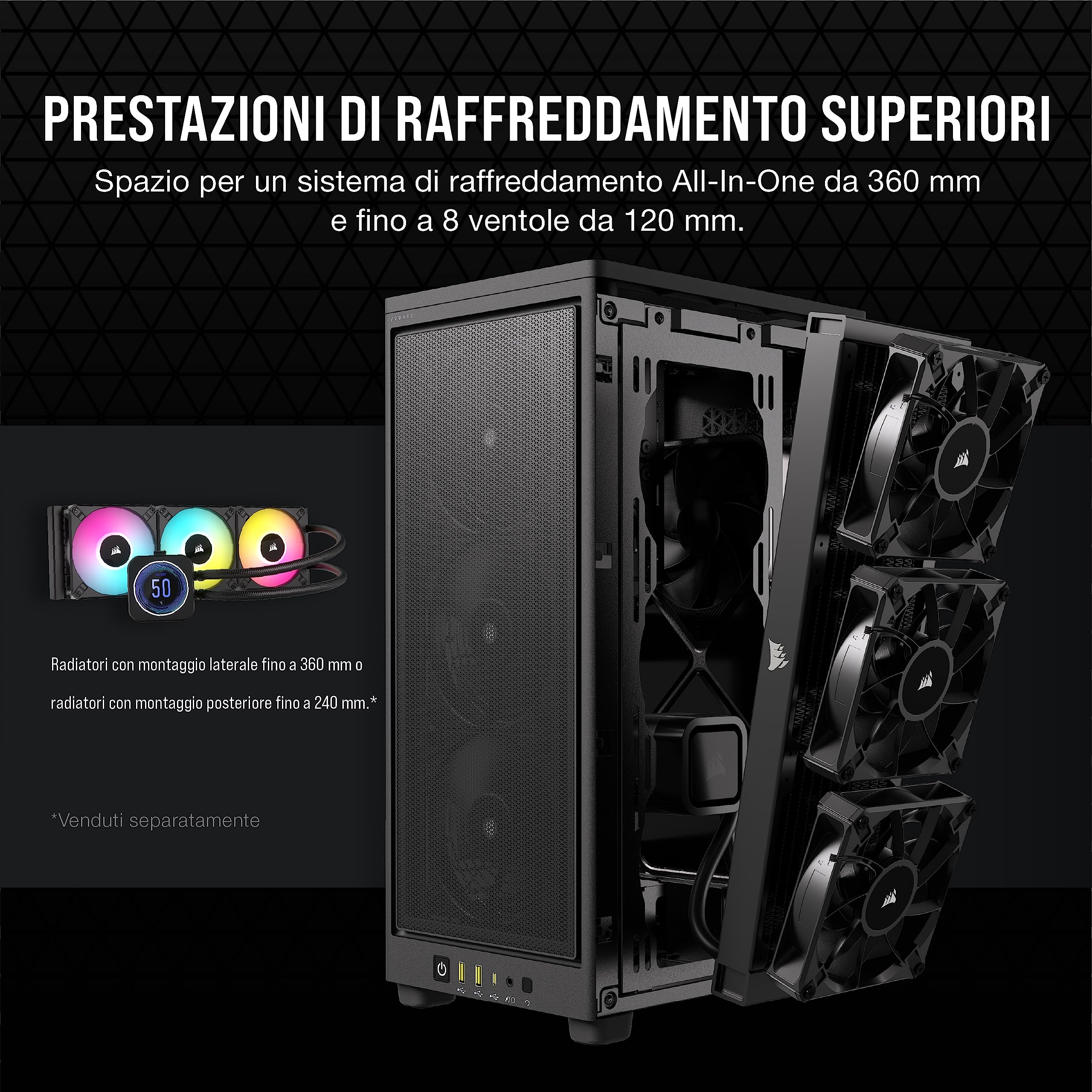 corsair-2000d-airflow-mini-itx-sff-tower-case image 5