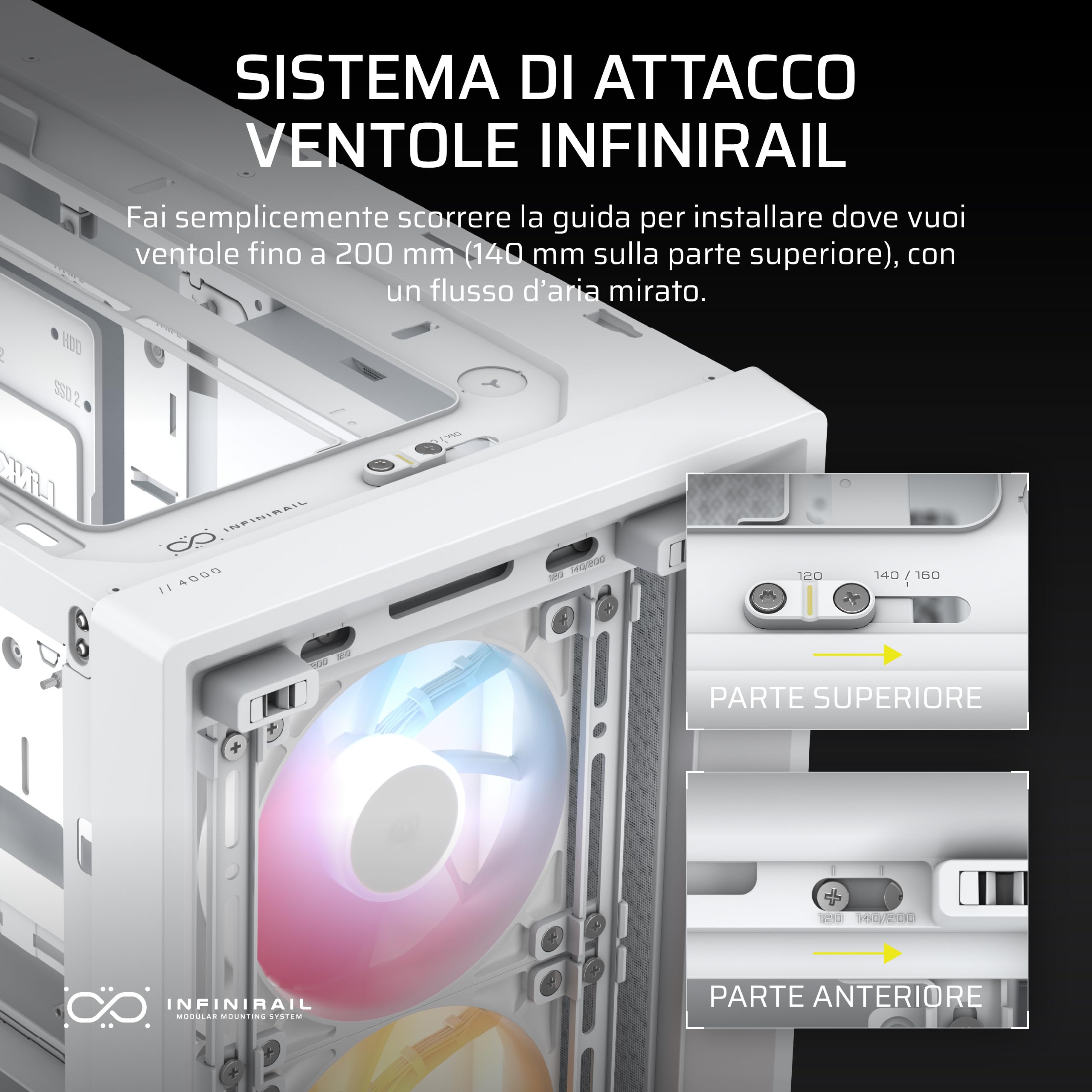 corsair-frame-4000d-rs-argb-case-mid-tower-atx-per-pc-bianco image 5