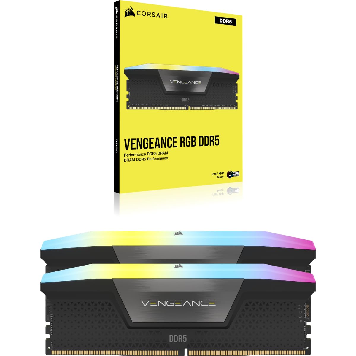 corsair-vengeance-rgb-ddr5-48gb-2x24gb-7000mhz-cl40-xmp-nero image 2