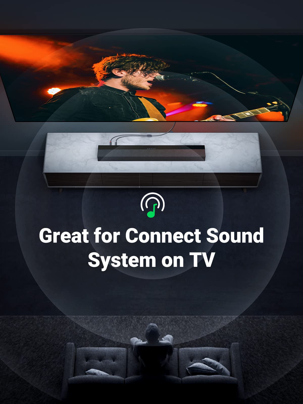 ugreen-cavo-audio-jack-3-5mm-femmina-a-2-rca-maschio image 4