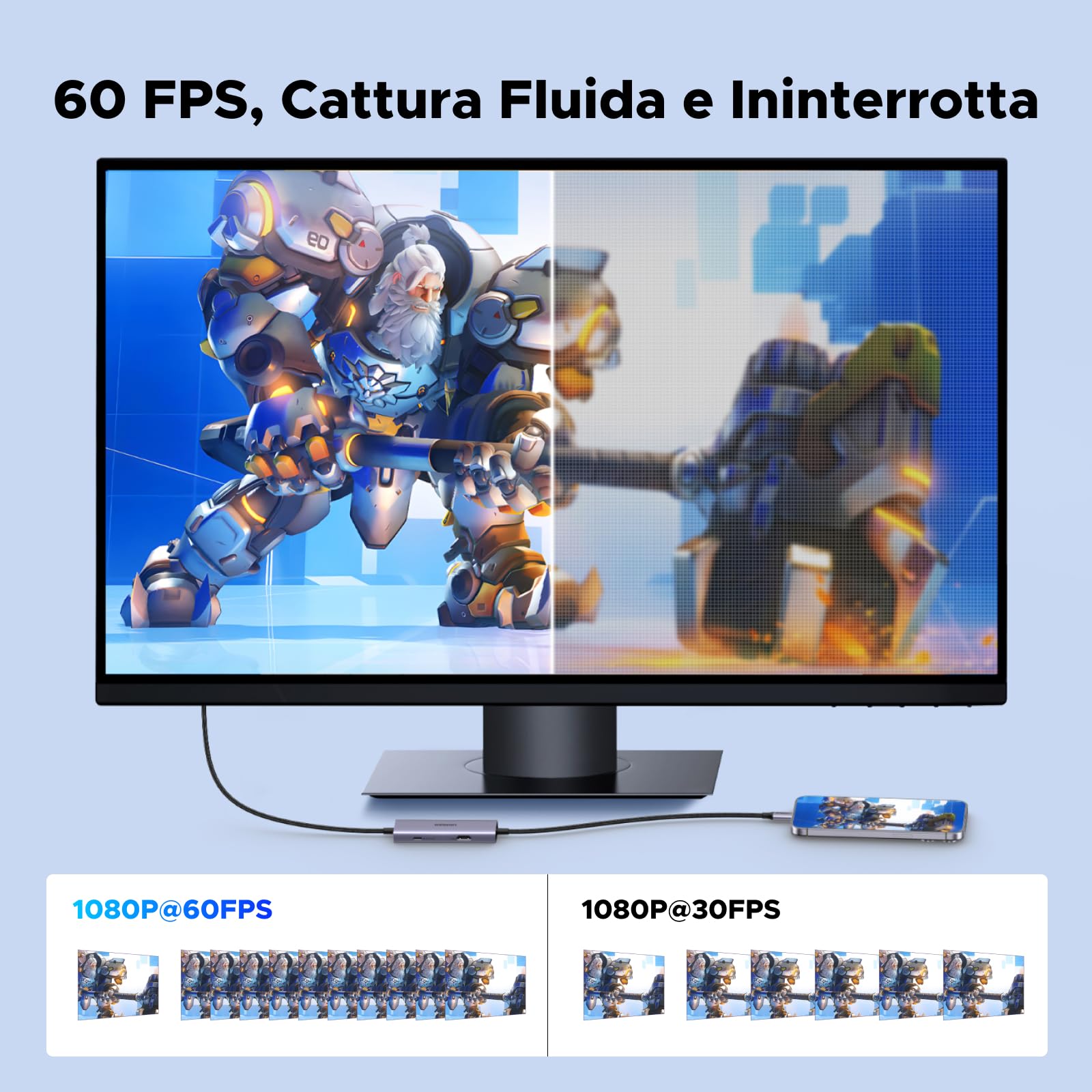 ugreen-scheda-acquisizione-video-usb-c-4k30hz-capture-card-hdmi-loop-through image 4