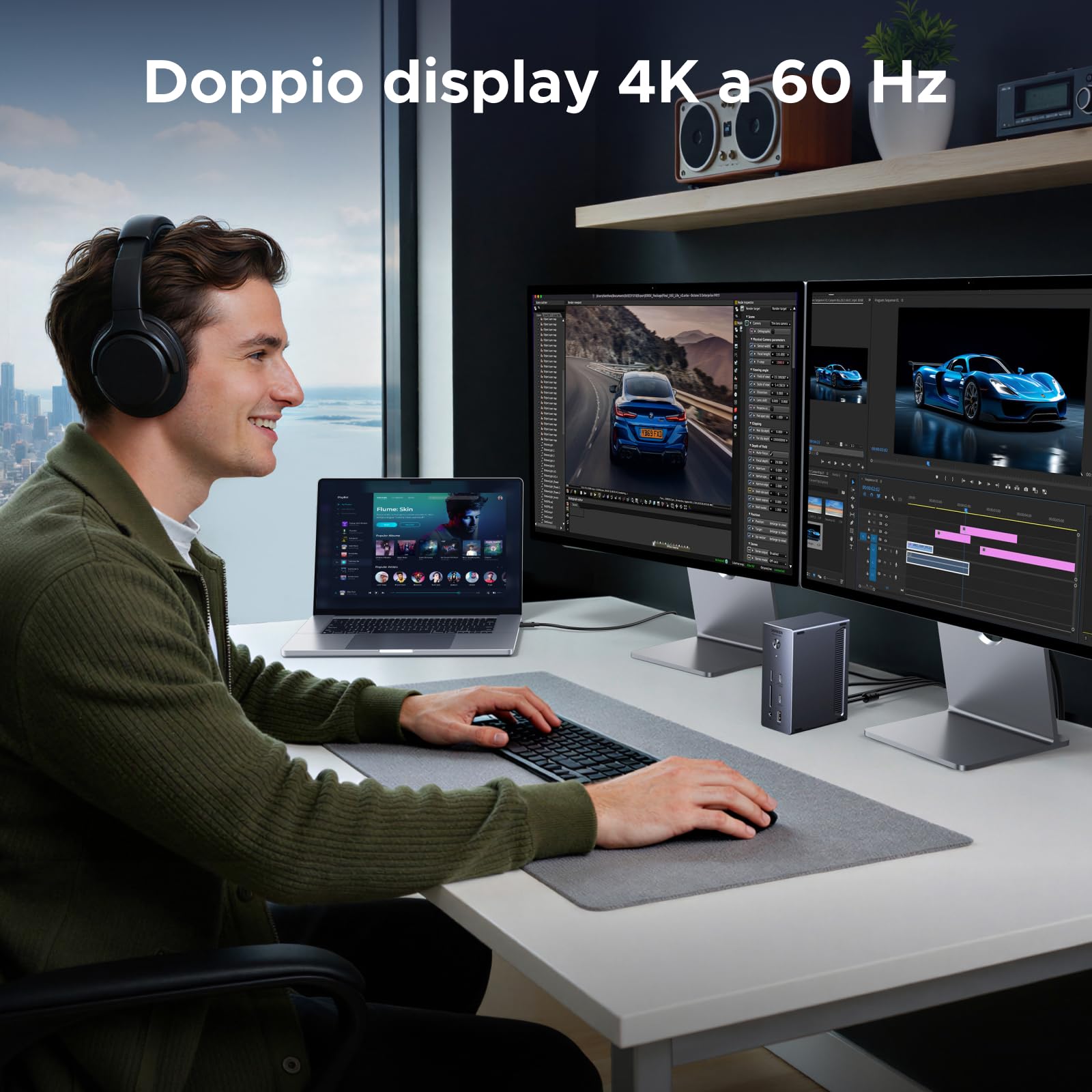 ugreen-revodok-max-docking-station-thunderbolt-4-13-in-1-dual-4k-8k-pd-96w image 4