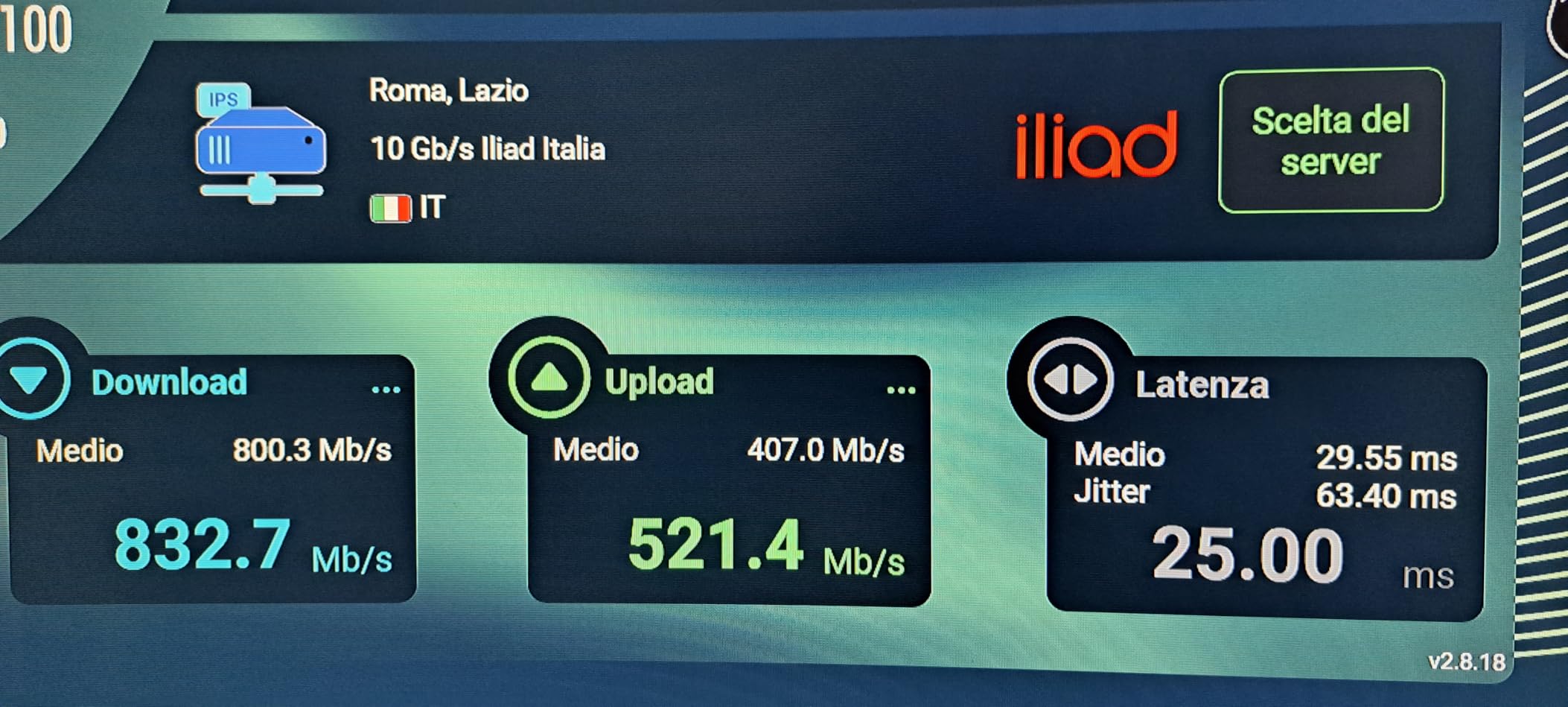 40Gbps veri sul mio setup 10G