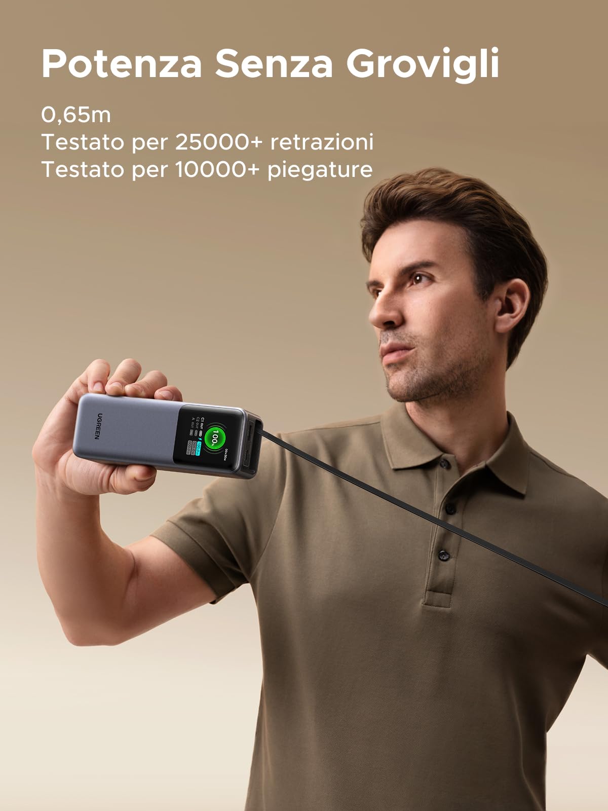 ugreen-nexode-pro-165w-power-bank-20000mah-con-cavo-retrattile-usb-c image 6
