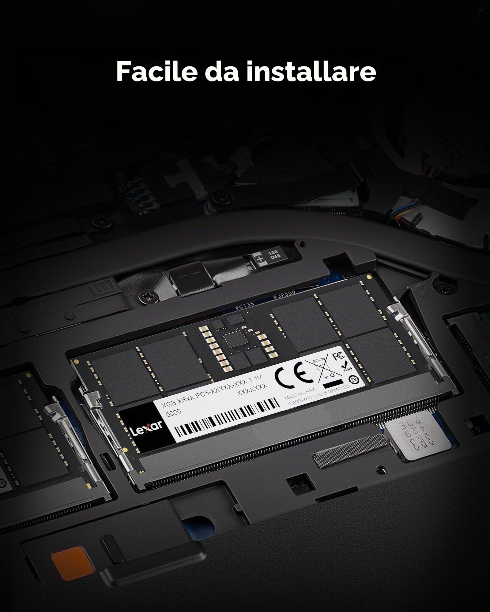 lexar-ddr5-sodimm-24gb-5600mhz-ram-laptop-262-pin image 6