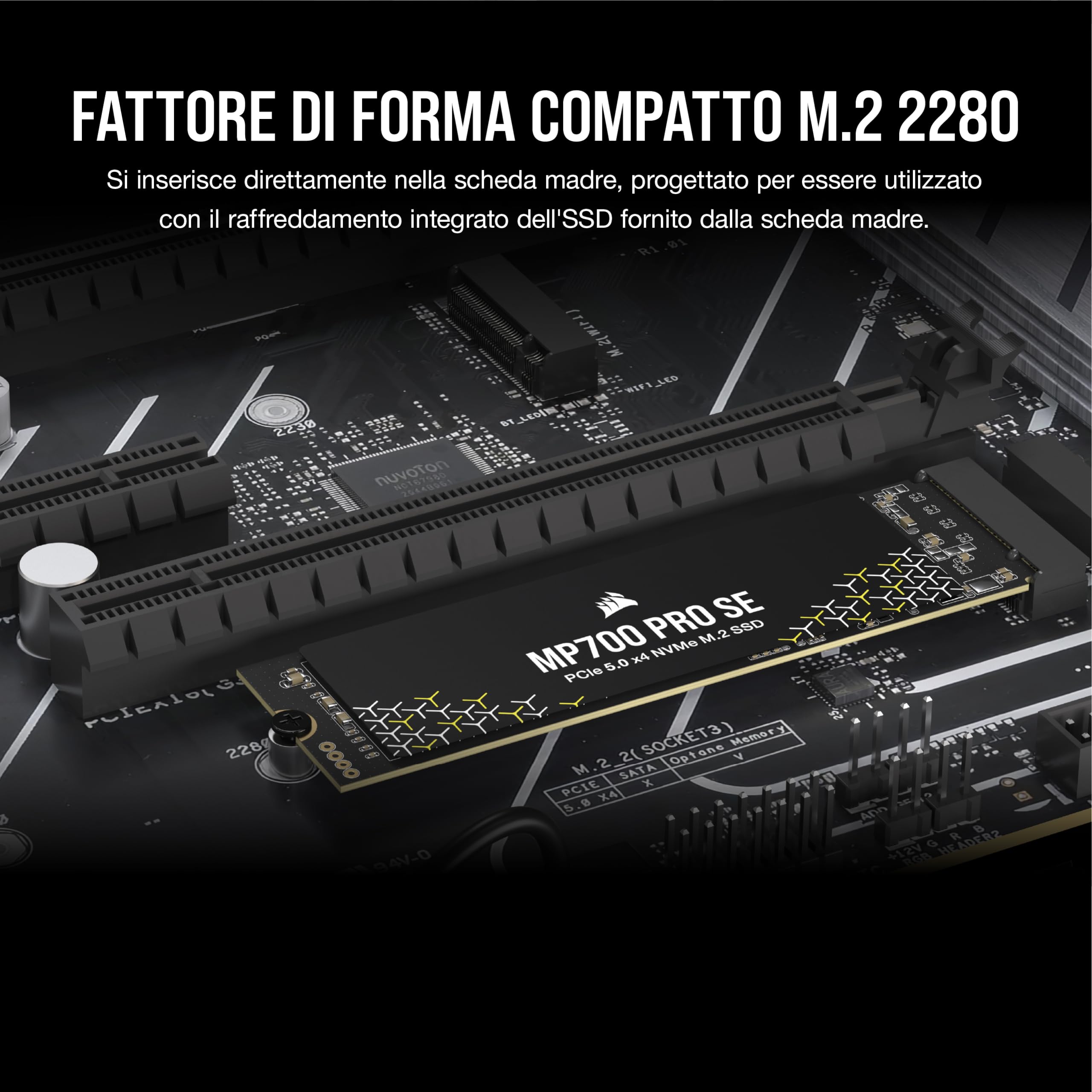 corsair-mp700-pro-se-4tb-m-2-2280-pcie-gen5-x4-nvme-2-0-ssd-nero image 6