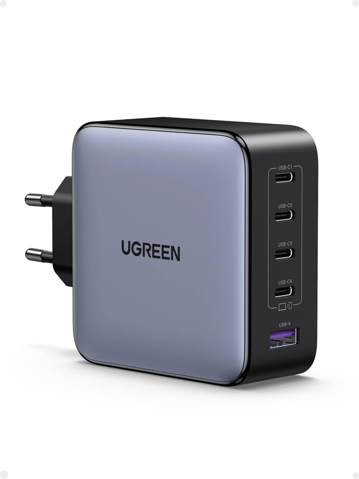 ugreen-nexode-caricatore-usb-c-gan-100w-a-5-porte-4-usb-c-usb-a image 1