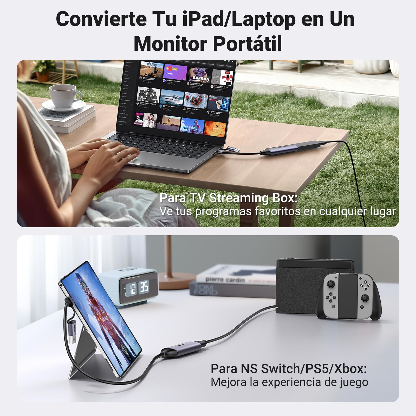 ugreen-scheda-di-acquisizione-video-hdmi-a-usb-c-4k-30hz-1080p-60fps image 3