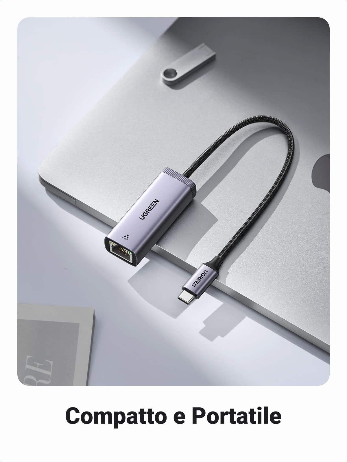 ugreen-adattatore-usb-c-a-ethernet-gigabit-rj45-alluminio image 7