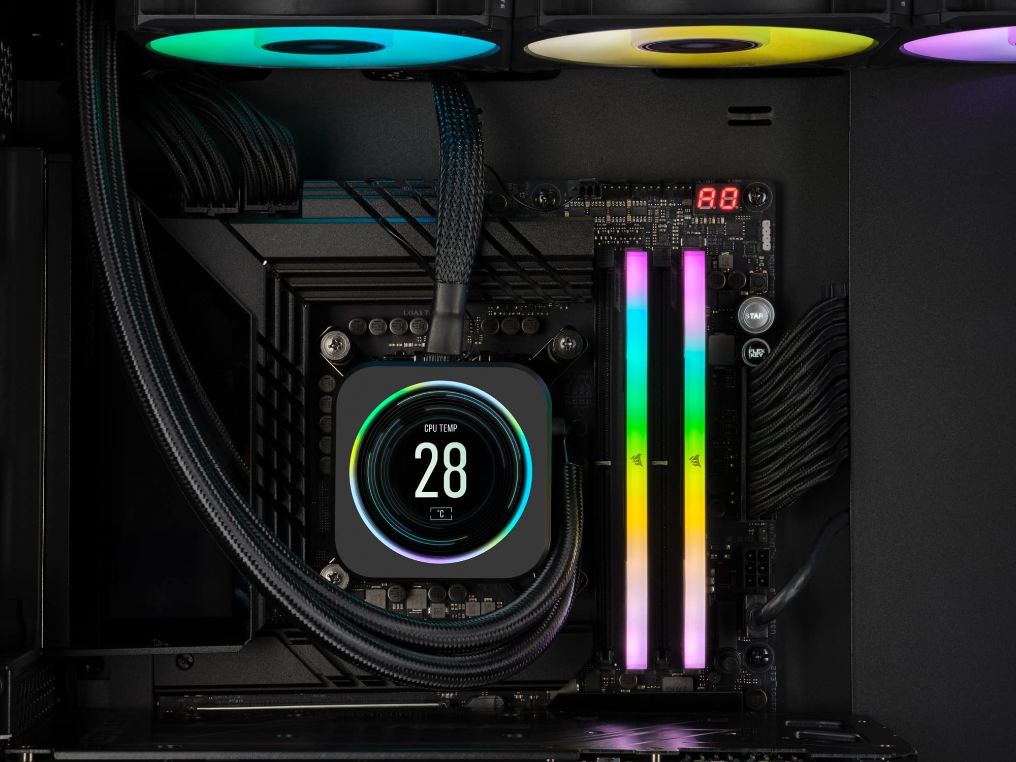 corsair-vengeance-rgb-ddr5-ram-32gb-2x16gb-7000mhz-cl34-nero image 8