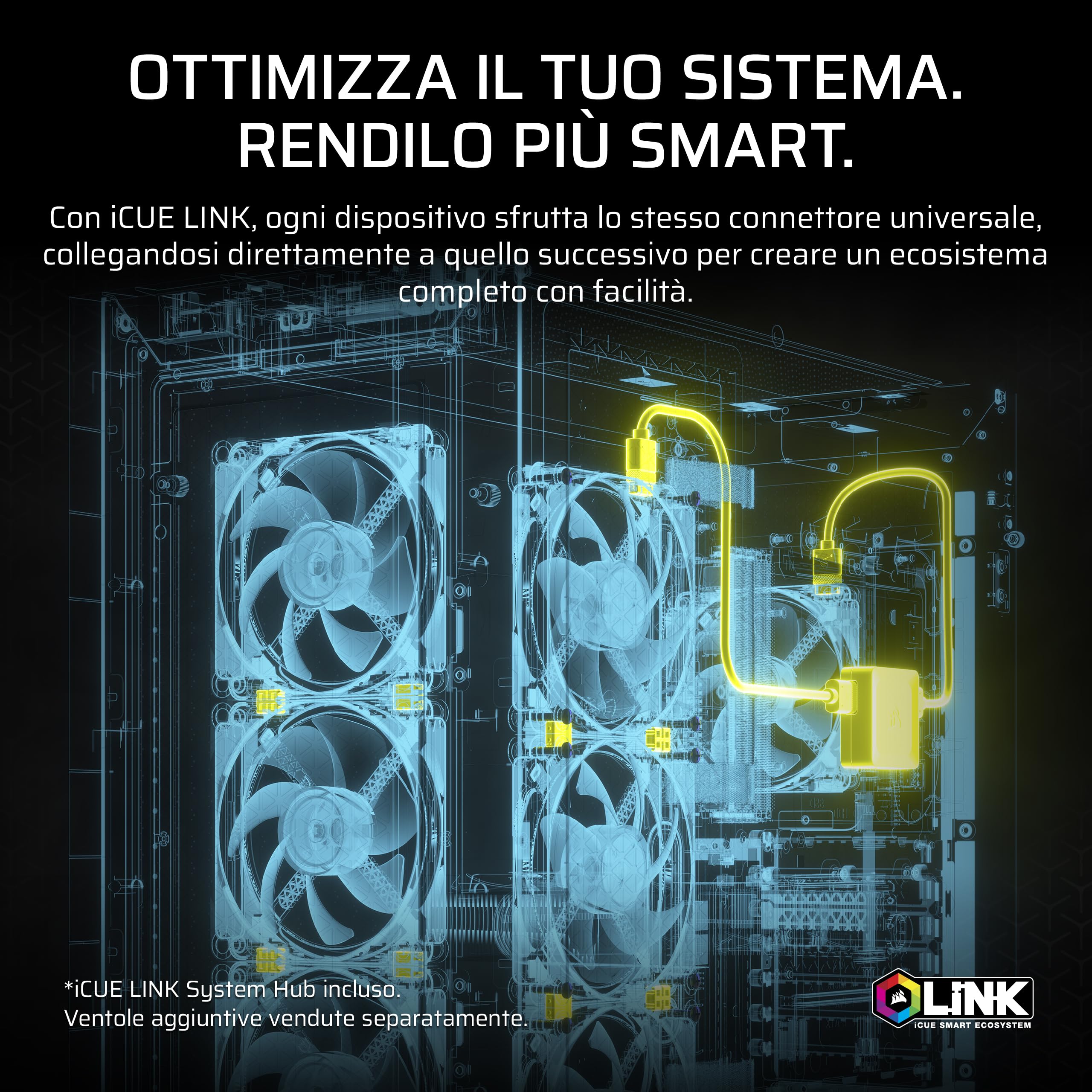 corsair-icue-link-titan-360-rx-rgb-dissipatore-liquido-360-mm-bianco image 5
