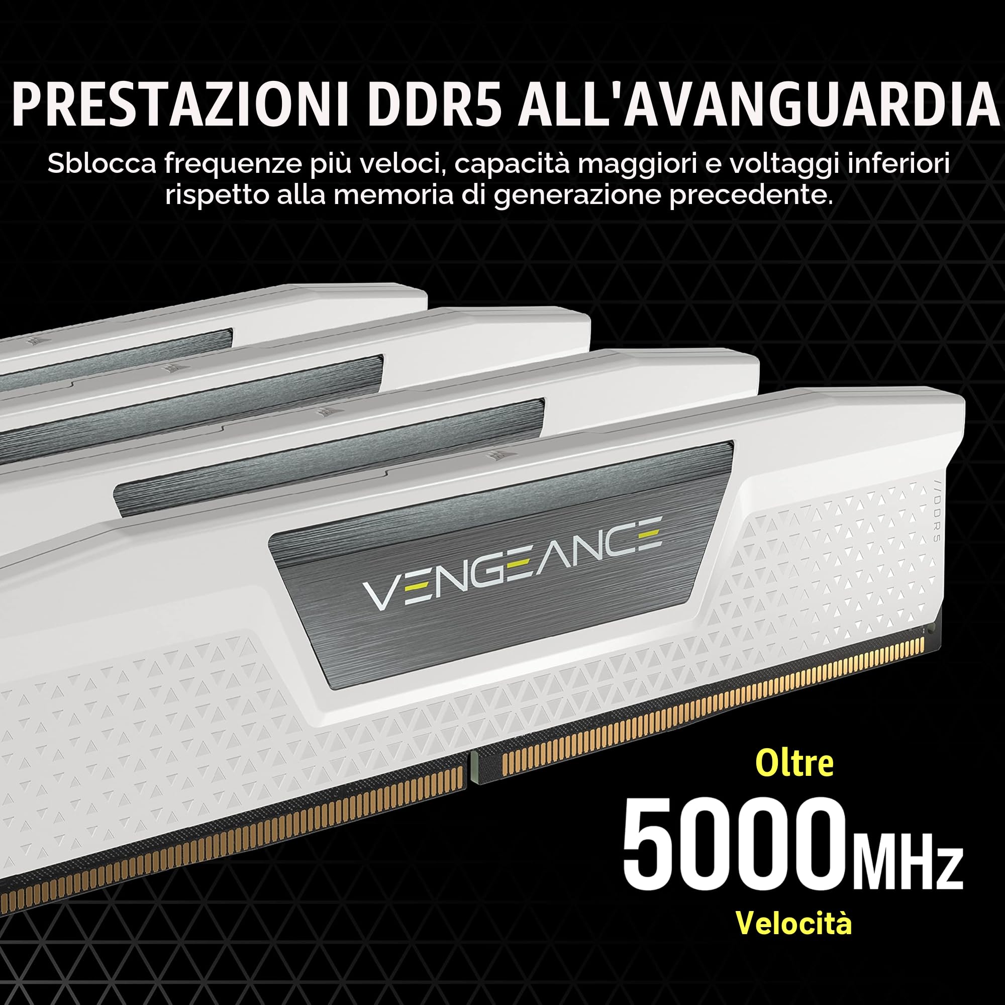 corsair-vengeance-ddr5-32gb-2-x-16gb-5600mhz-cl40-ram-desktop-bianco-intel-xmp-3 image 3