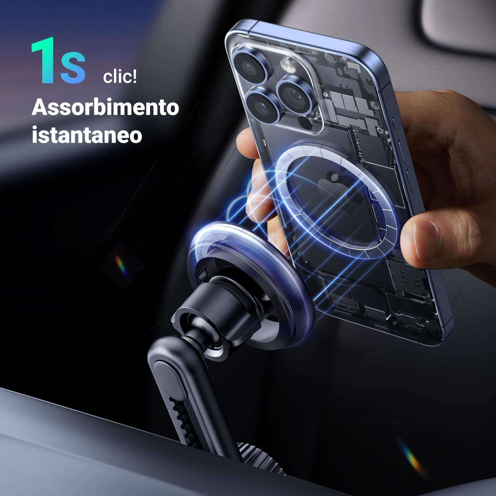 ugreen-supporto-telefono-auto-magnetico-magsafe-per-bocchetta image 2