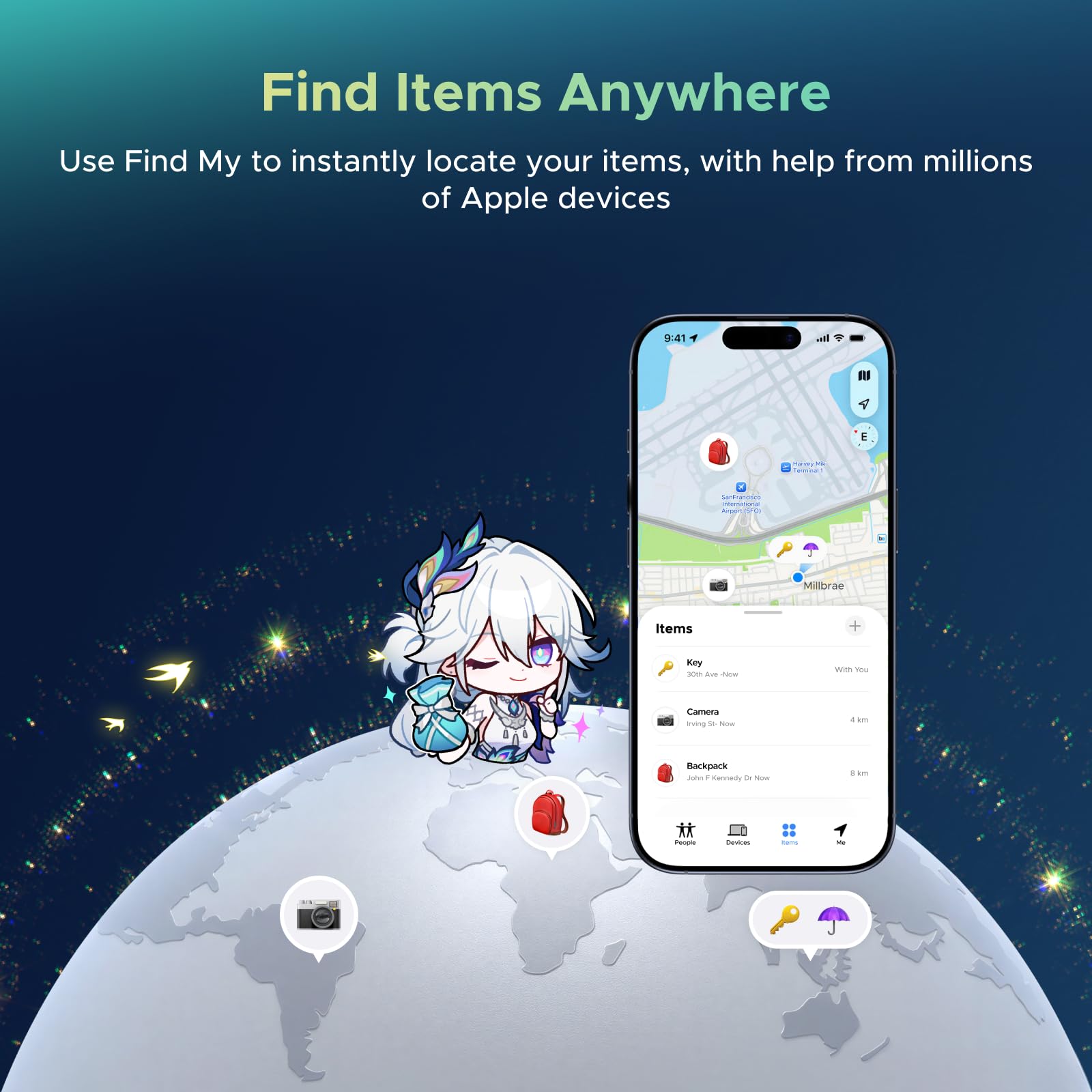 ugreen-finetrack-mini-2-tracker-bluetooth-solo-ios-honkai-star-rail-ip68-110db image 4