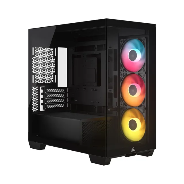 corsair-2800x-rs-argb-case-pc-micro-atx-panoramico-con-vetro-temperato-3x-rs120- image 1