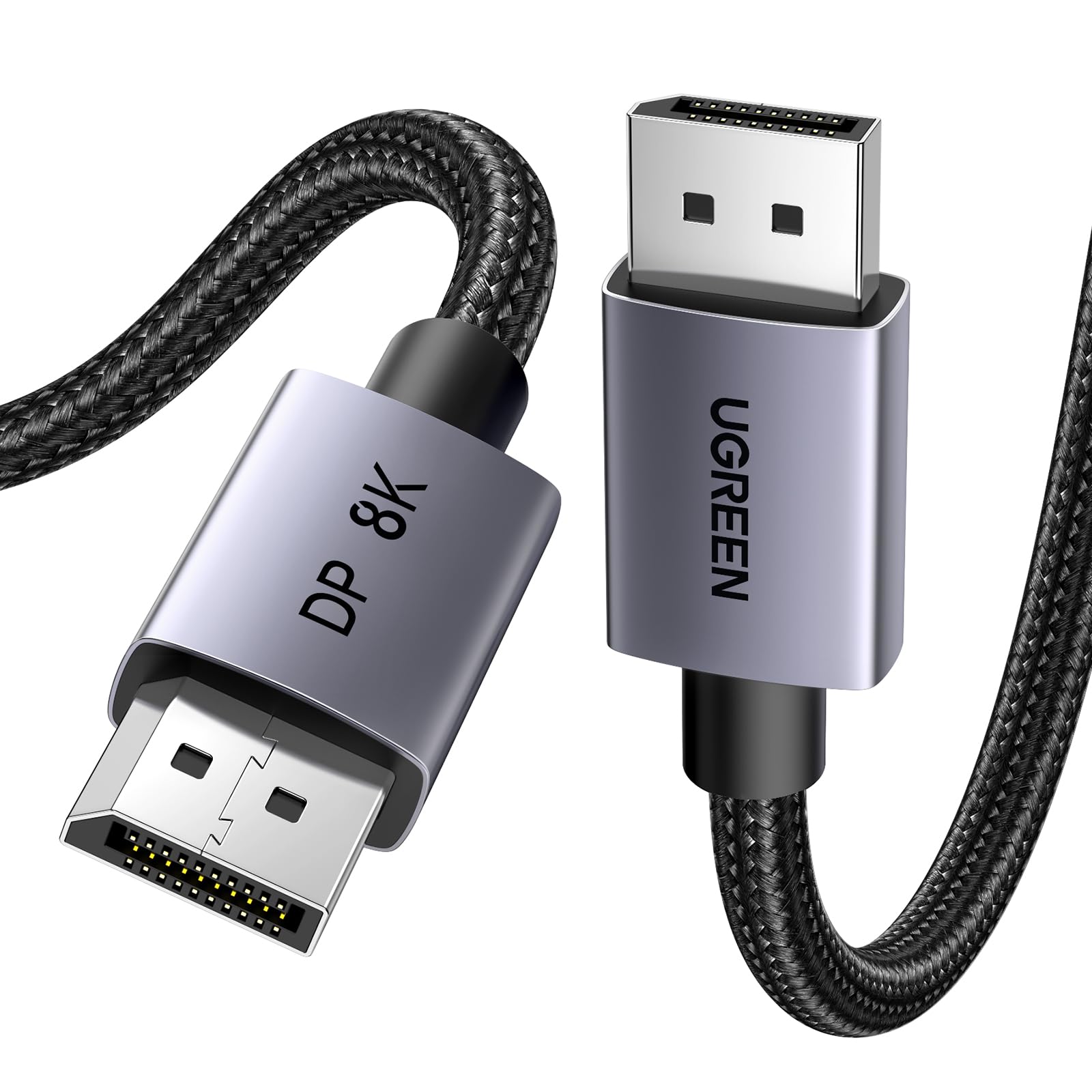 ugreen-cavo-displayport-1-4-8k-60hz-vesa-2m-nylon image 1