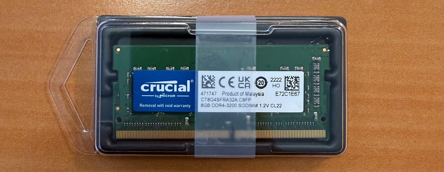 crucial-ct2k8g4sfra32a-memoria-ram-ddr4-3200mhz-so-dimm-16gb-kit-2x8gb-laptop-mi image 2