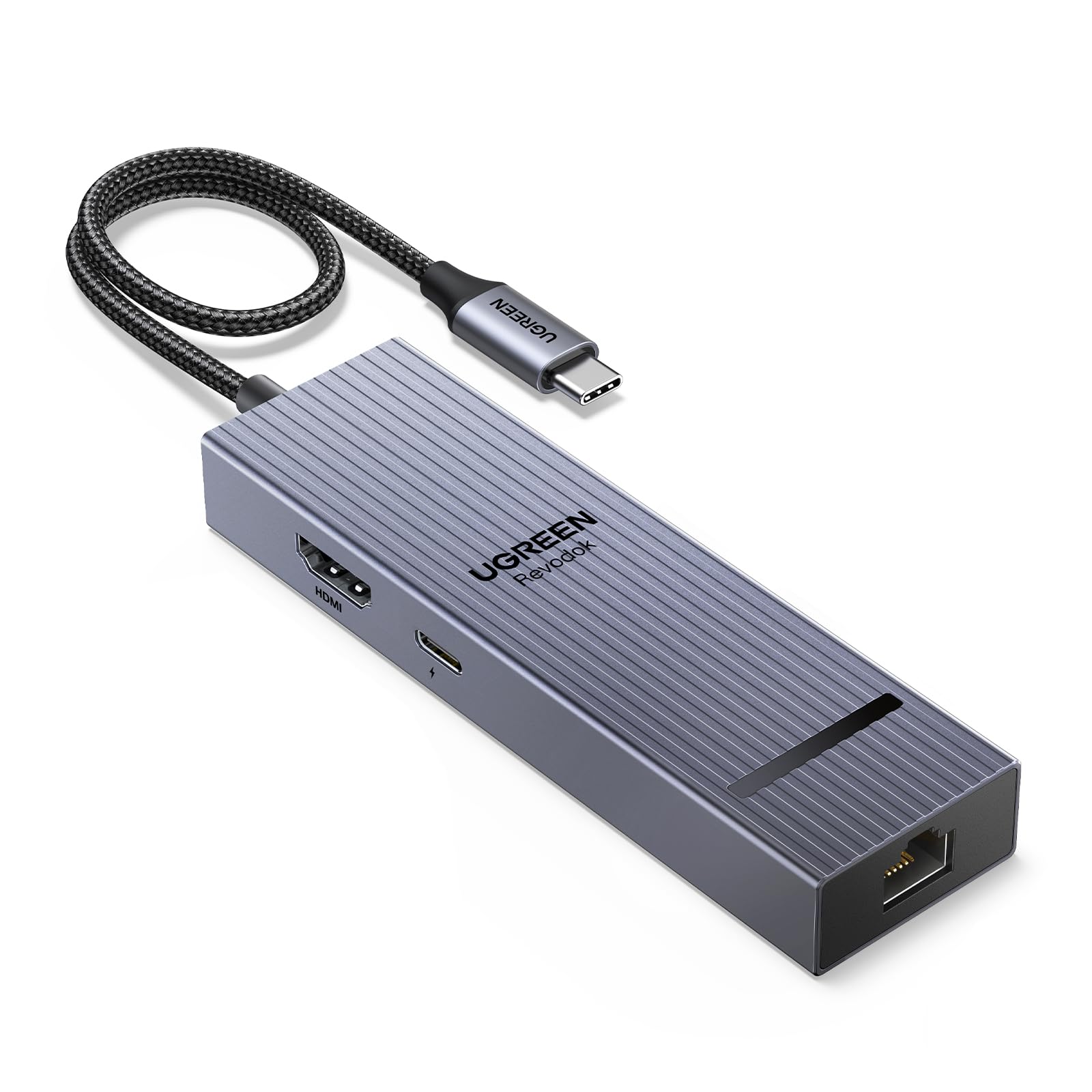 ugreen-revodok-pro-106-hub-usb-c-6-in-1-hdmi-4k-60hz-gigabit image 1