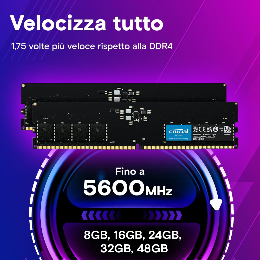 crucial-ram-ddr5-8gb-4800mhz-cl40-udimm-ct8g48c40u5-per-pc-desktop image 3