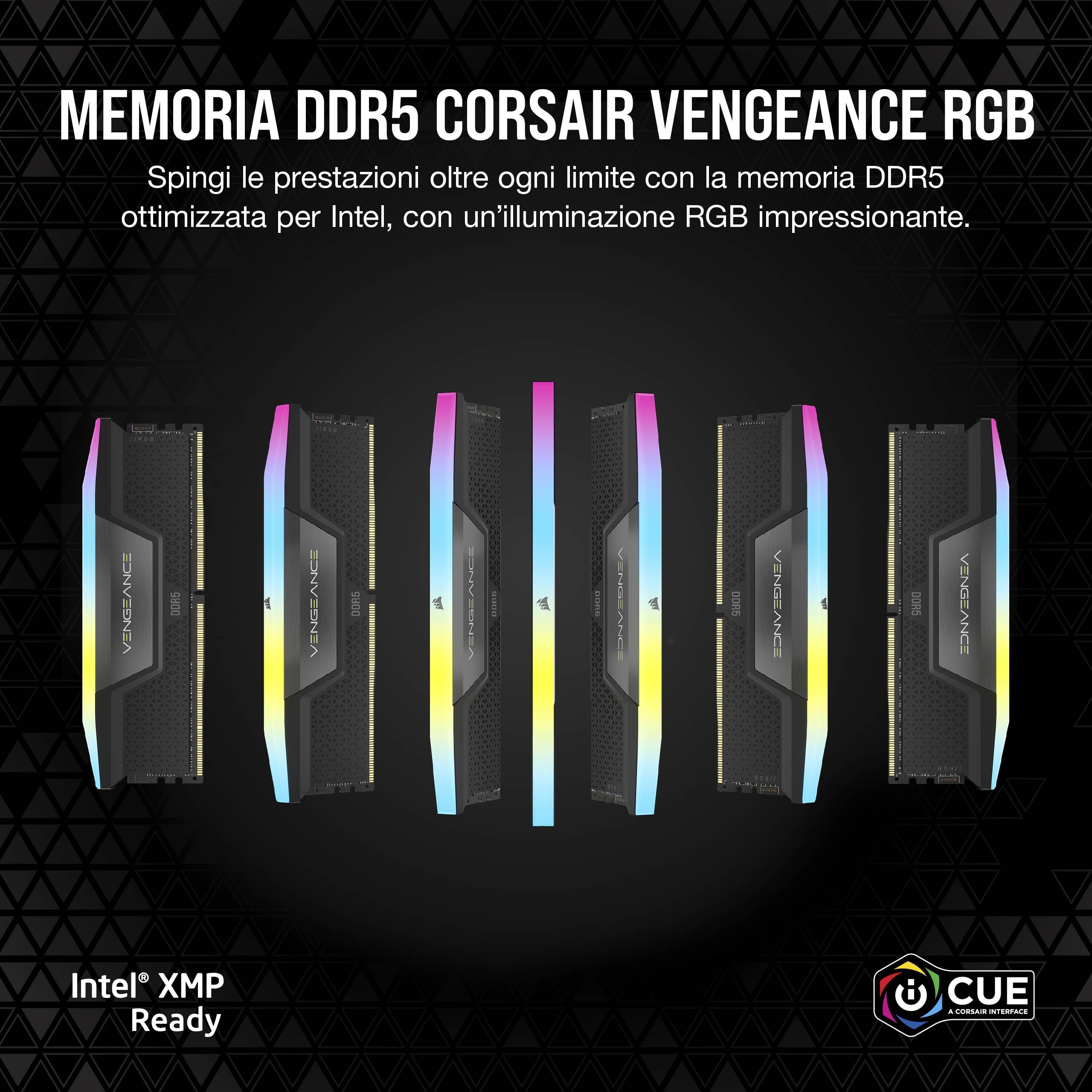 corsair-vengeance-rgb-ddr5-32gb-2x16gb-6000mhz-cl30-intel-xmp-3-0-memoria-deskto image 2