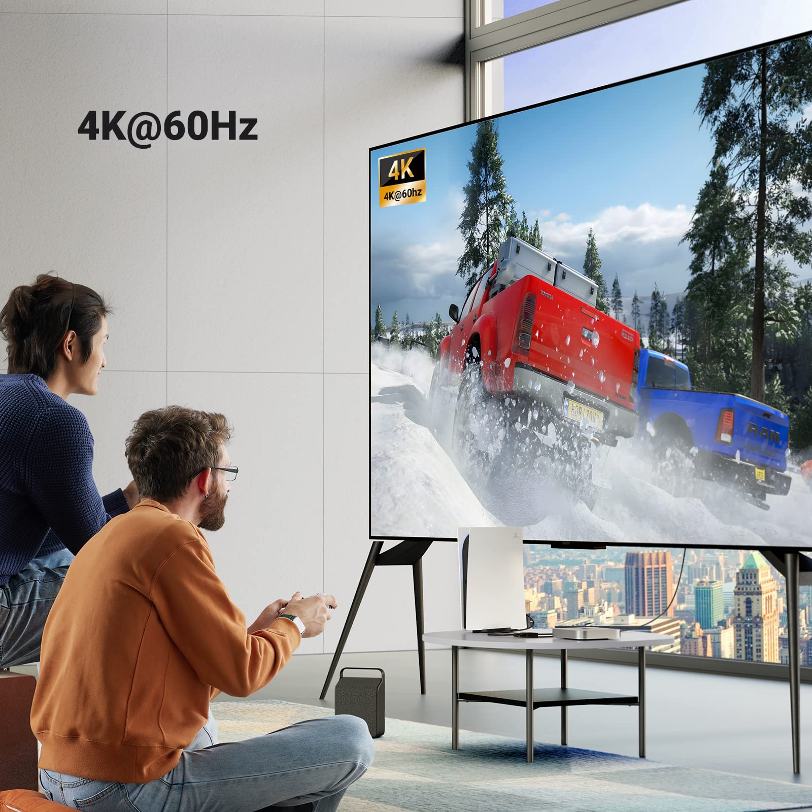 ugreen-switch-hdmi-4k-60hz-bidirezionale-2-in-1-out-con-cavo-1m image 4