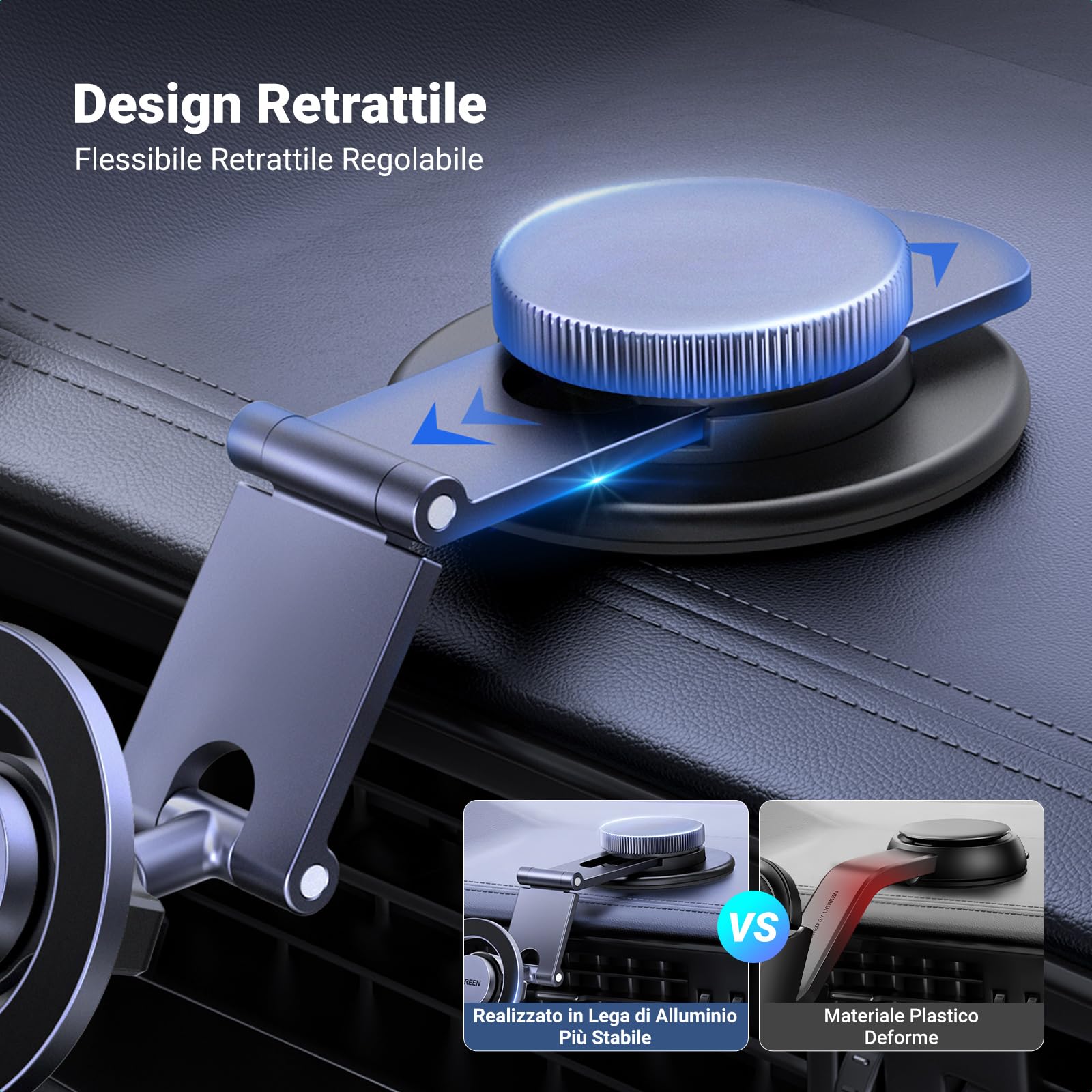 ugreen-supporto-telefono-auto-magsafe-da-cruscotto-magnetico-360 image 2