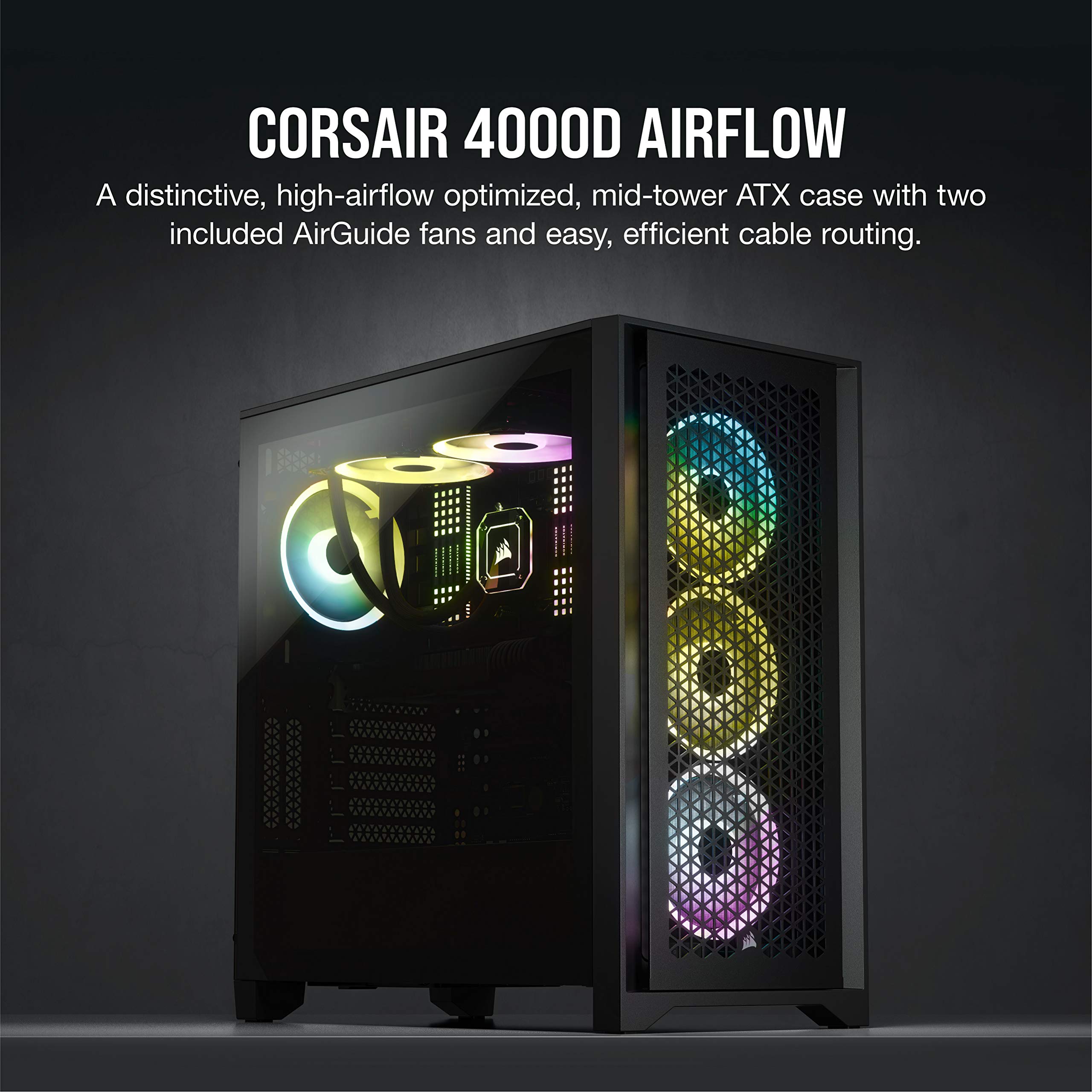 corsair-4000d-airflow-case-atx-mid-tower-vetro-temperato-nero-e-teak image 2