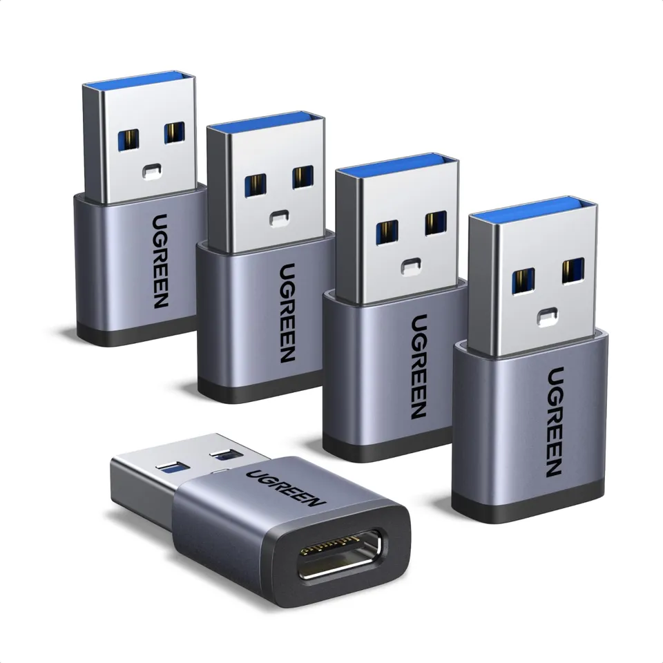 ugreen-adattatore-usb-c-a-usb-a-3-2-10gbps-confezione-da-5-pezzi image 1