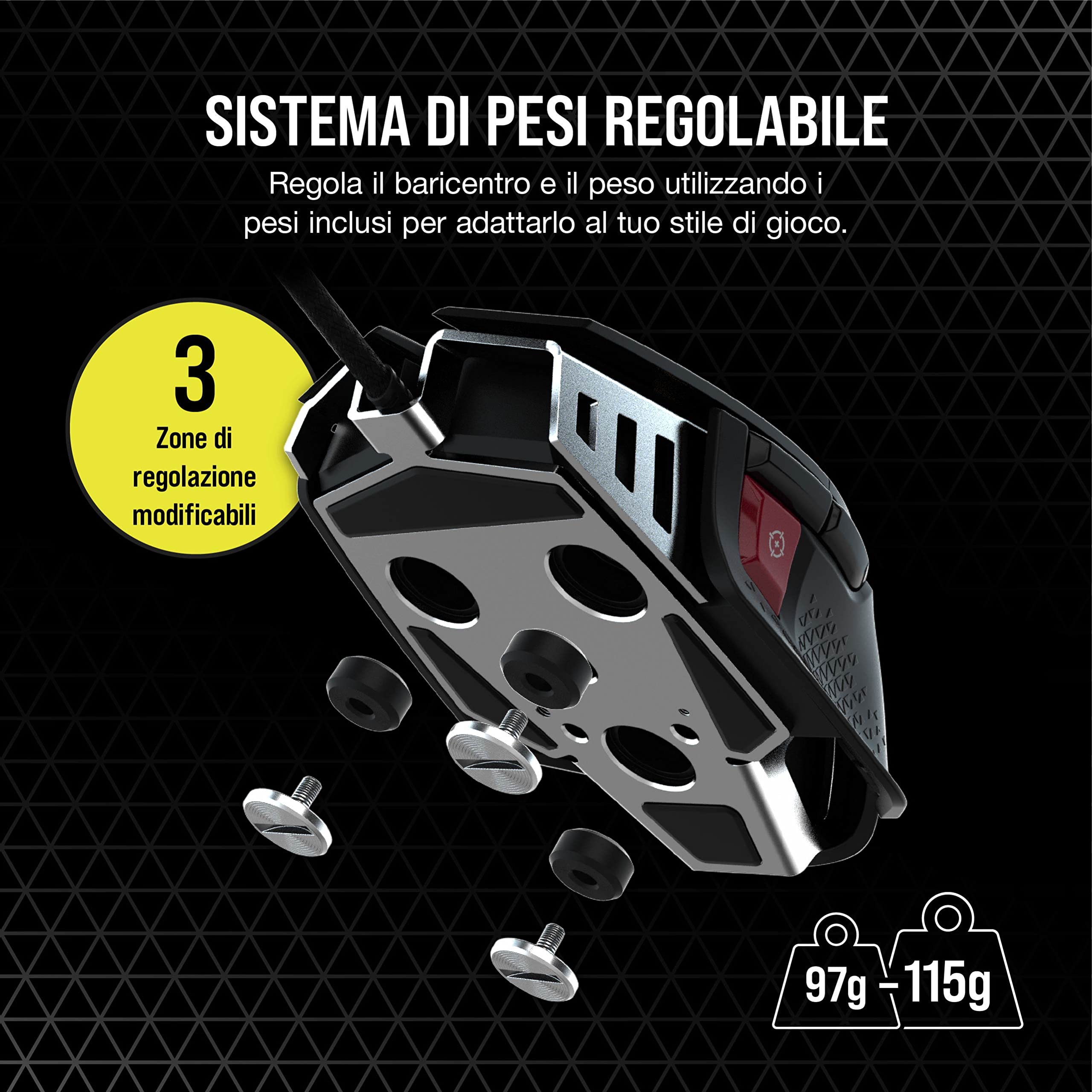 corsair-m65-rgb-ultra-rev-2-0-mouse-gaming-fps-nero image 6