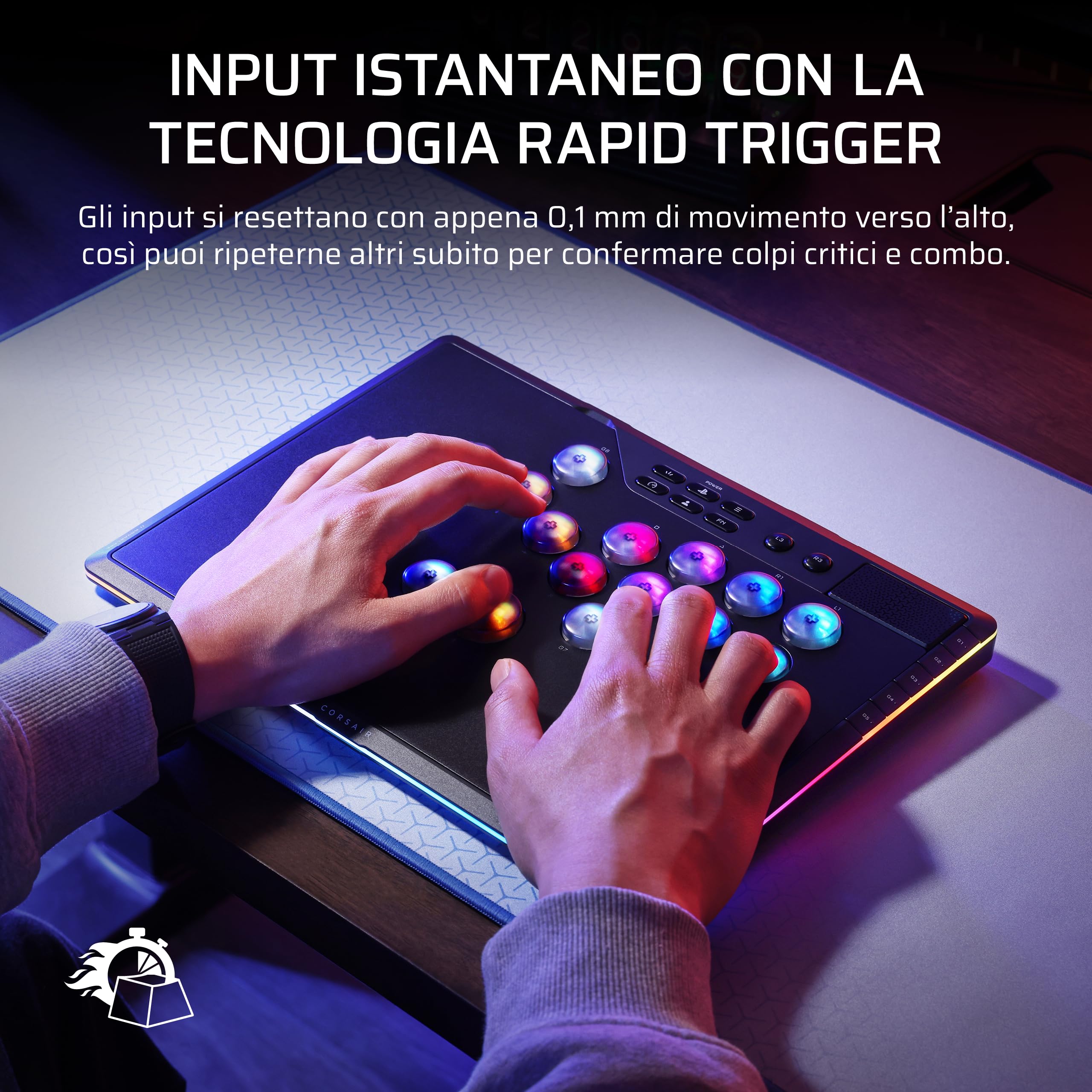 corsair-novablade-pro-controller-hall-wireless-15-tasti-ps5-pc image 5