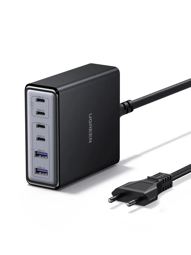 ugreen-zapix-stazione-ricarica-gan-100w-6-porte-usb-c-usb-a-pd image 1