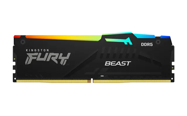 kingston-fury-beast-nero-rgb-32gb-kit-2x16gb-ddr5-5600mt-s-cl40-dimm-intel-xmp image 1