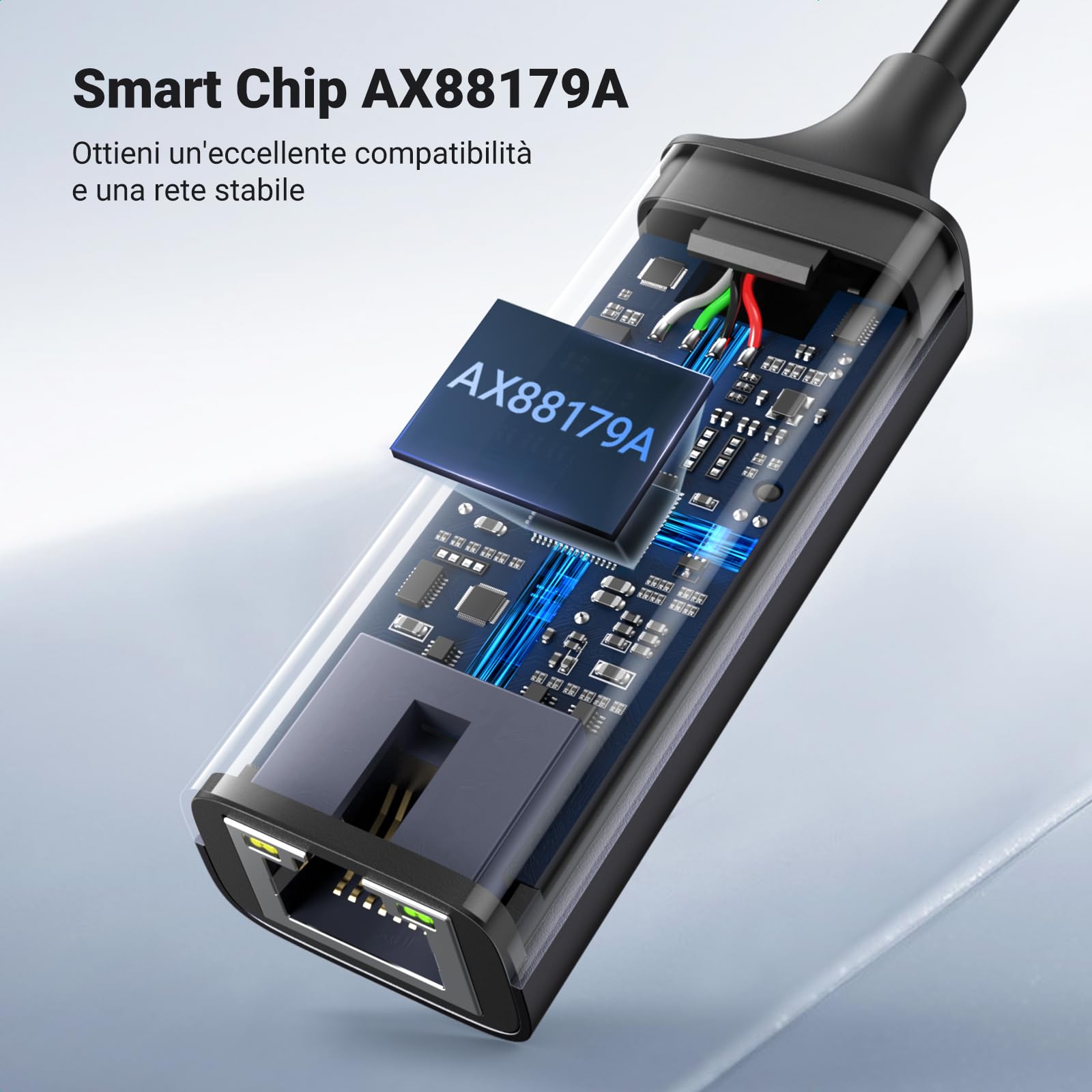 ugreen-adattatore-ethernet-usb-3-0-gigabit-1000-mbps-in-alluminio-nero image 5