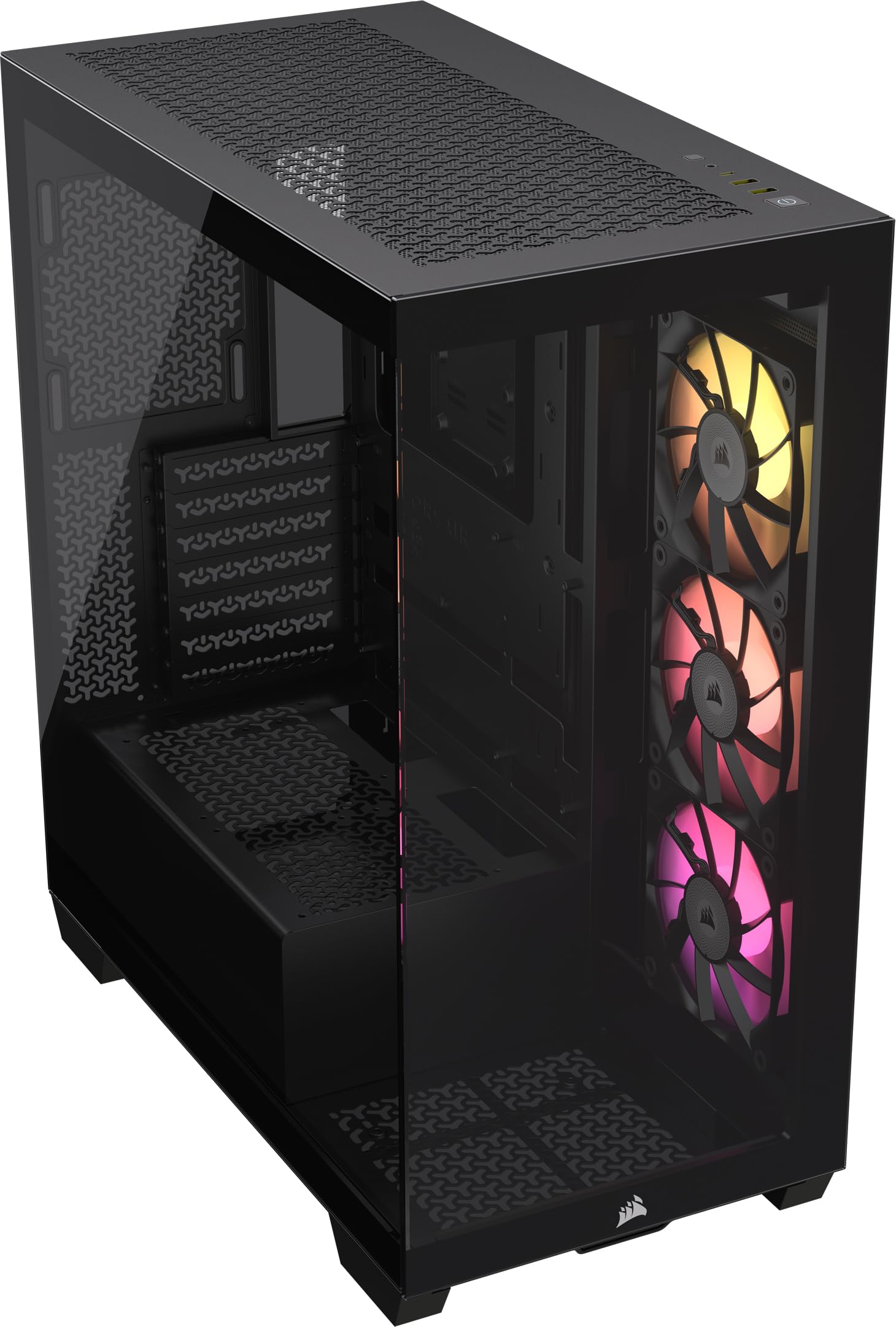 corsair-3500x-argb-case-mid-tower-atx-vetro-panoramico-bianco image 3